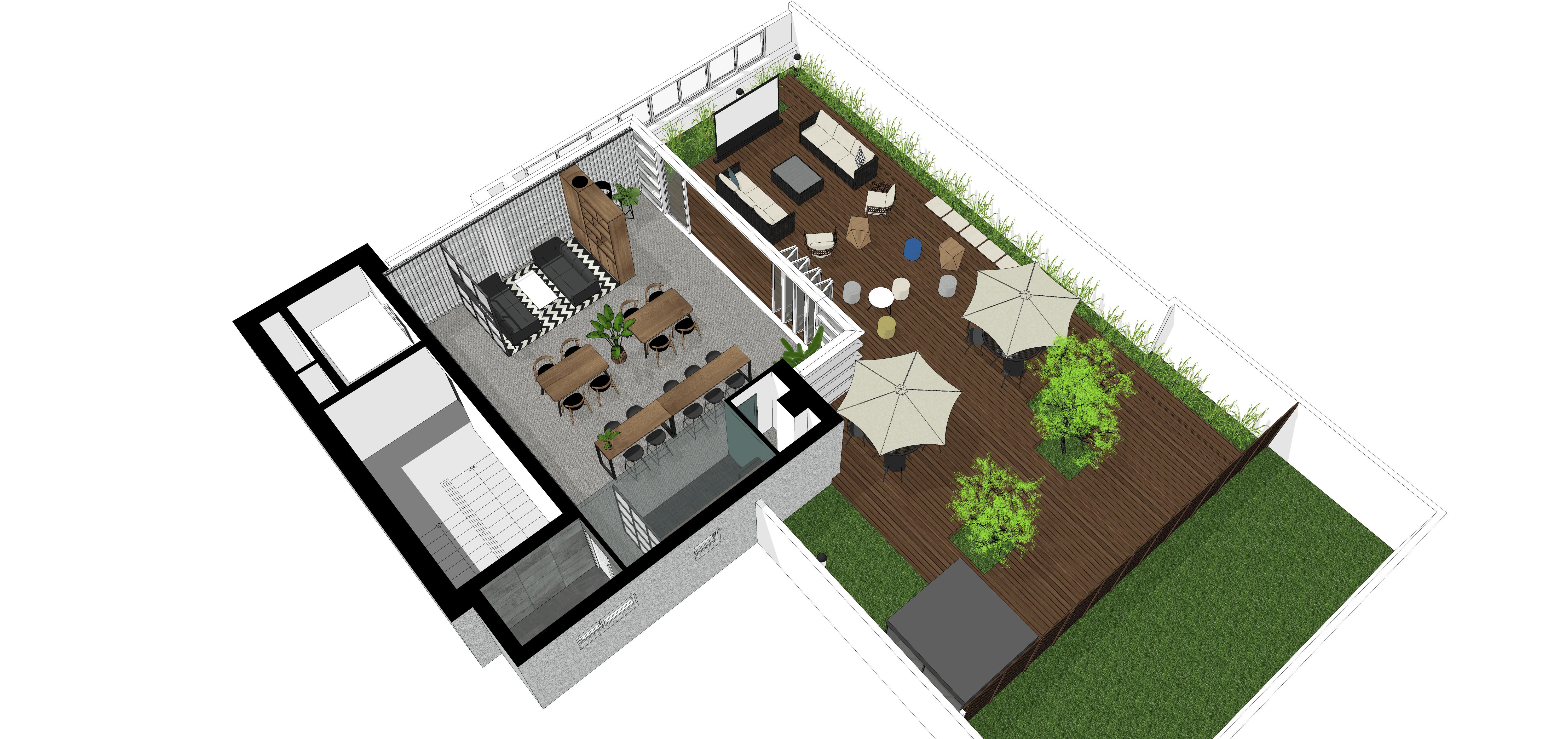 대한변리사회 6층 카페테리아 아이소