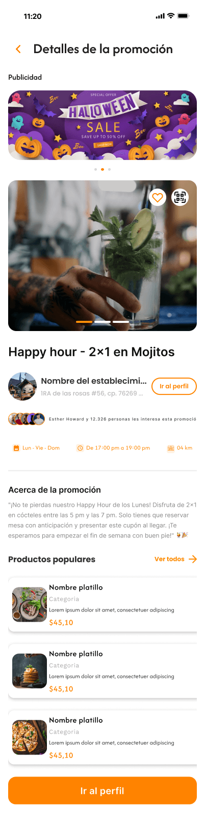 Mobile UI