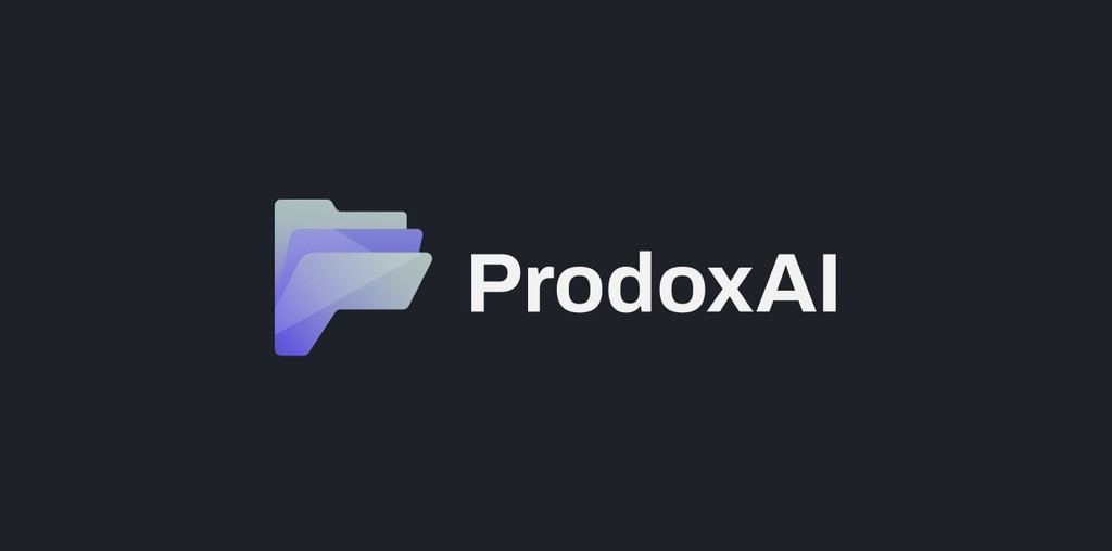 ProdoxAI Business Card, Logo, Brand Identity Design by The Ocean Design
