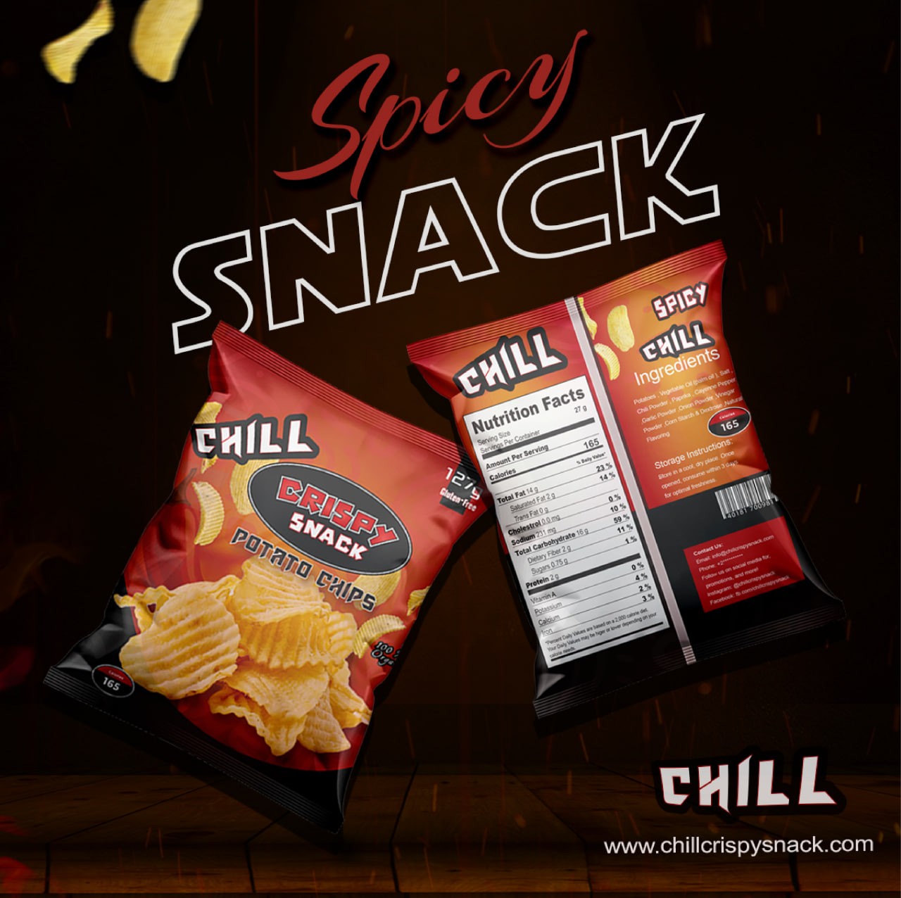 chill Packaging design 