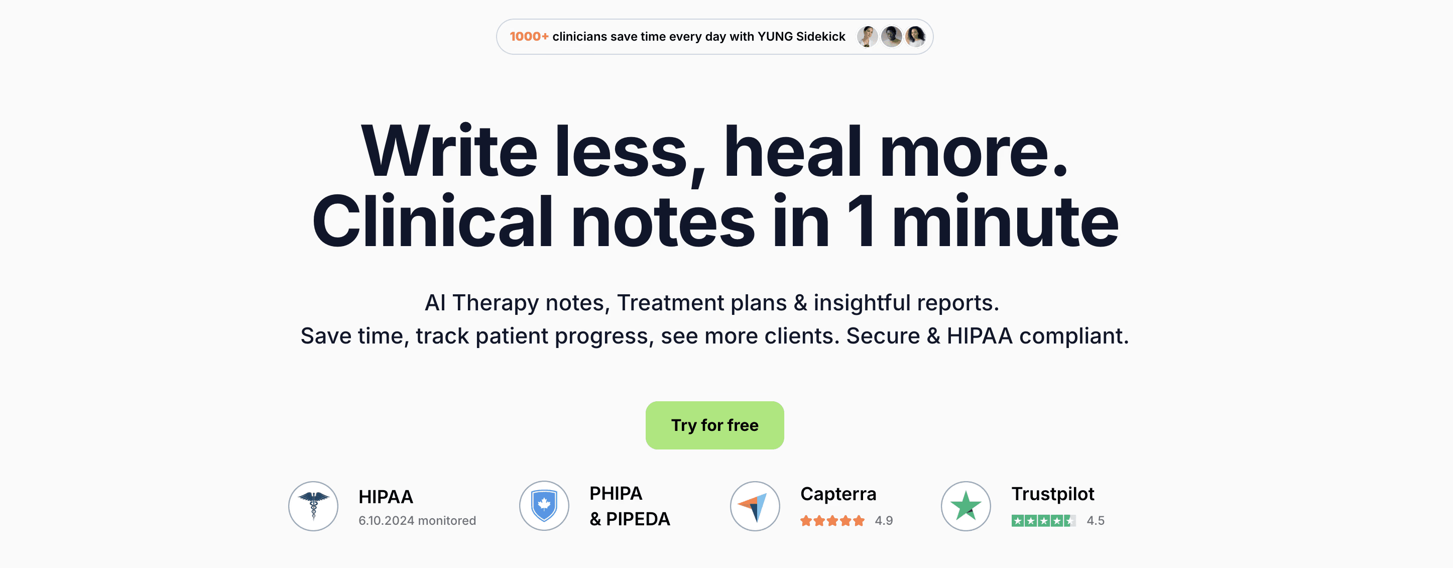 AI Therapy Notes