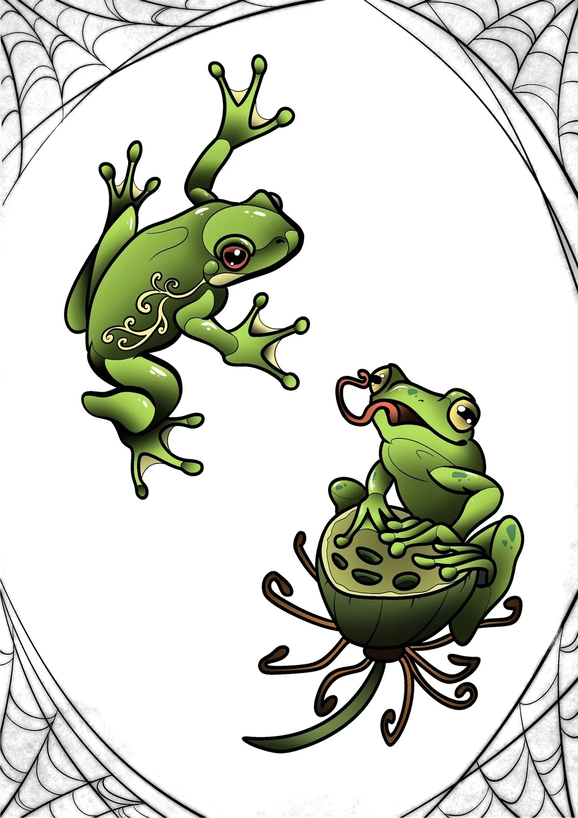 Tattoo design by Edward — work 3