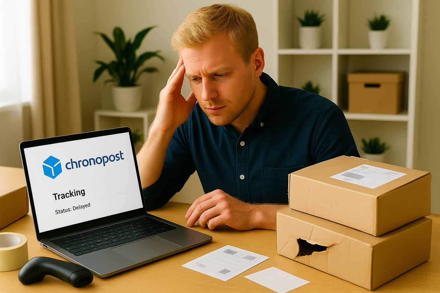 How to file Chronopost claims for lost, damaged or delayed shipments