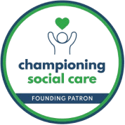 Championing social care logo