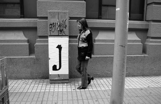 letter J mutgo typeface