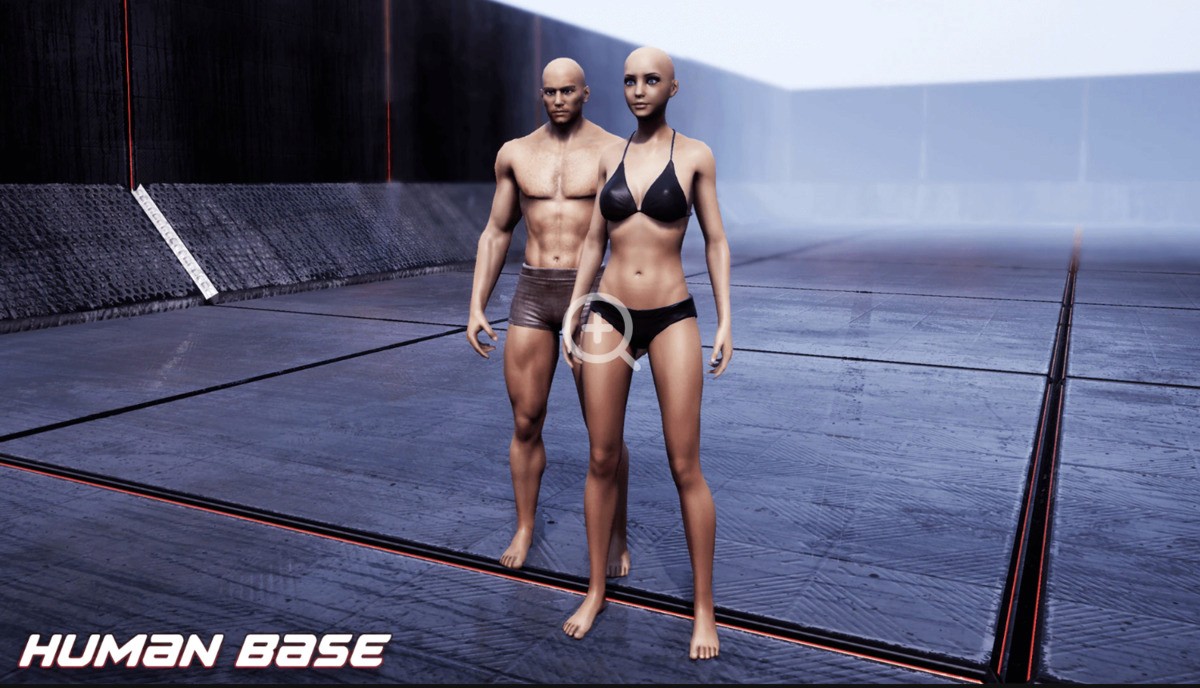 Human Base is a great asset for Unreal Engine to create a variety of personnas.