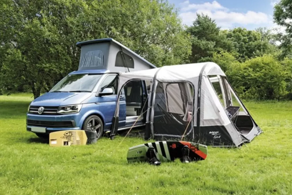 Inflatable awnings VW Transporter