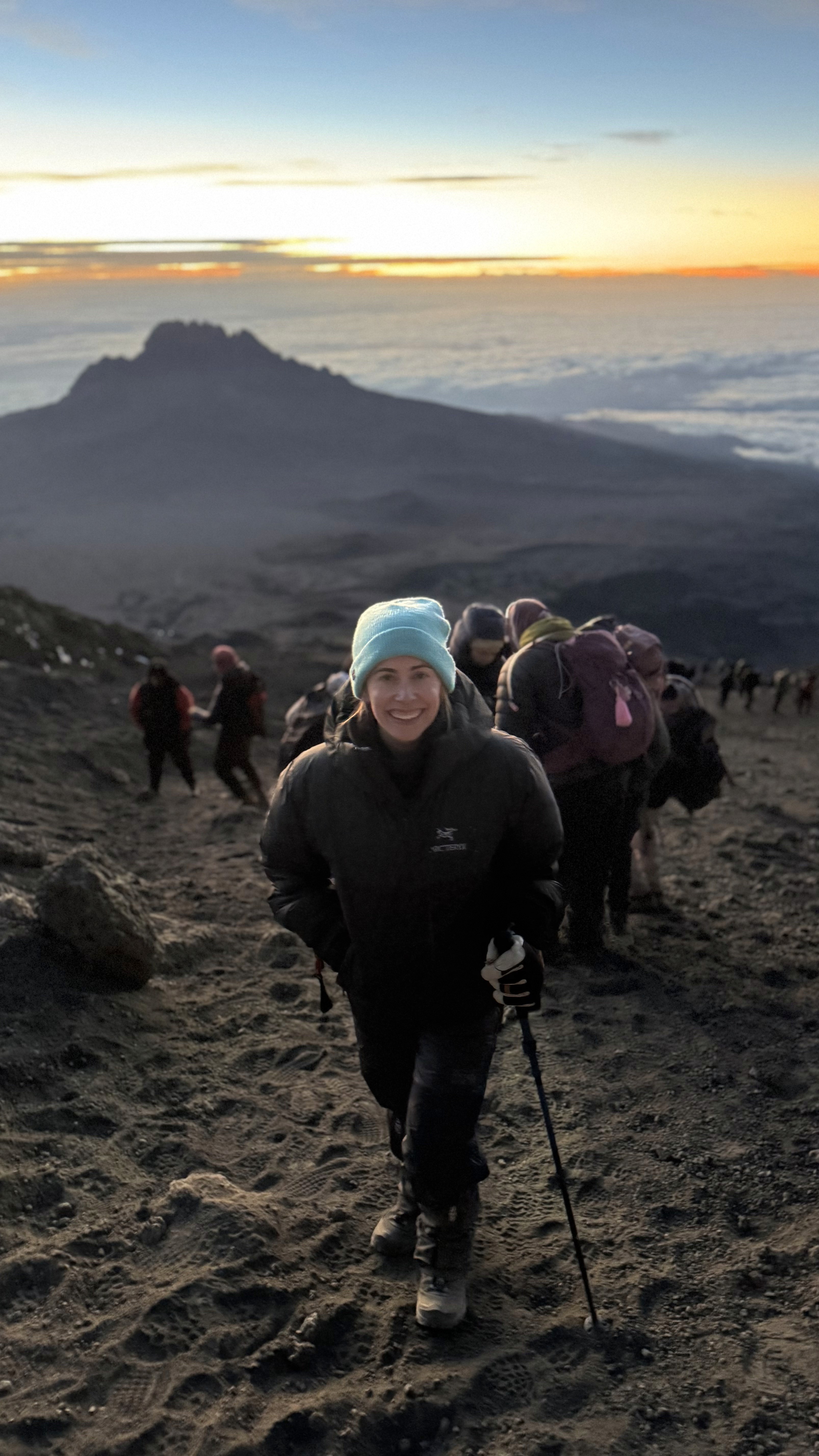 Melissa L on Kilimanjaro