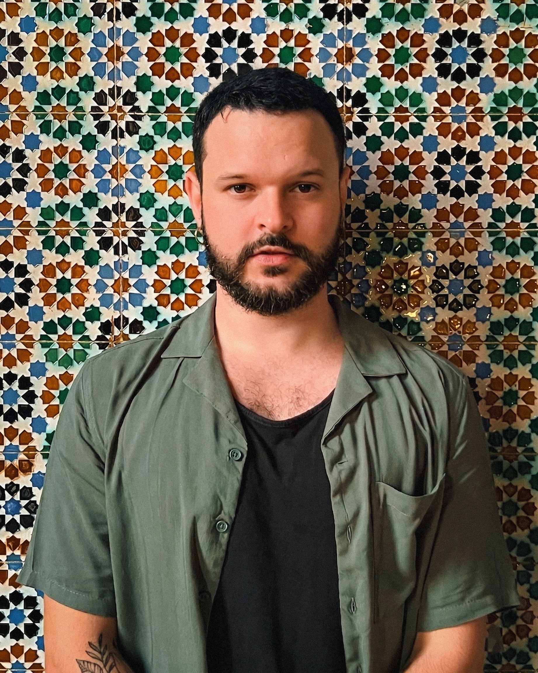 Portrait of portfolio creator – front view