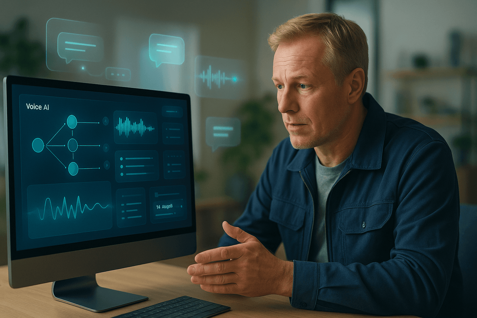AI caller for home improvement services