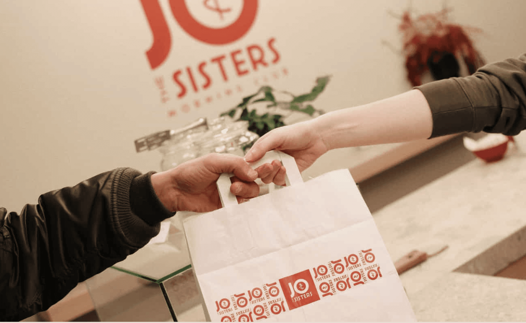 Takeaway breakfast from Jo & The Sisters morning club in Split