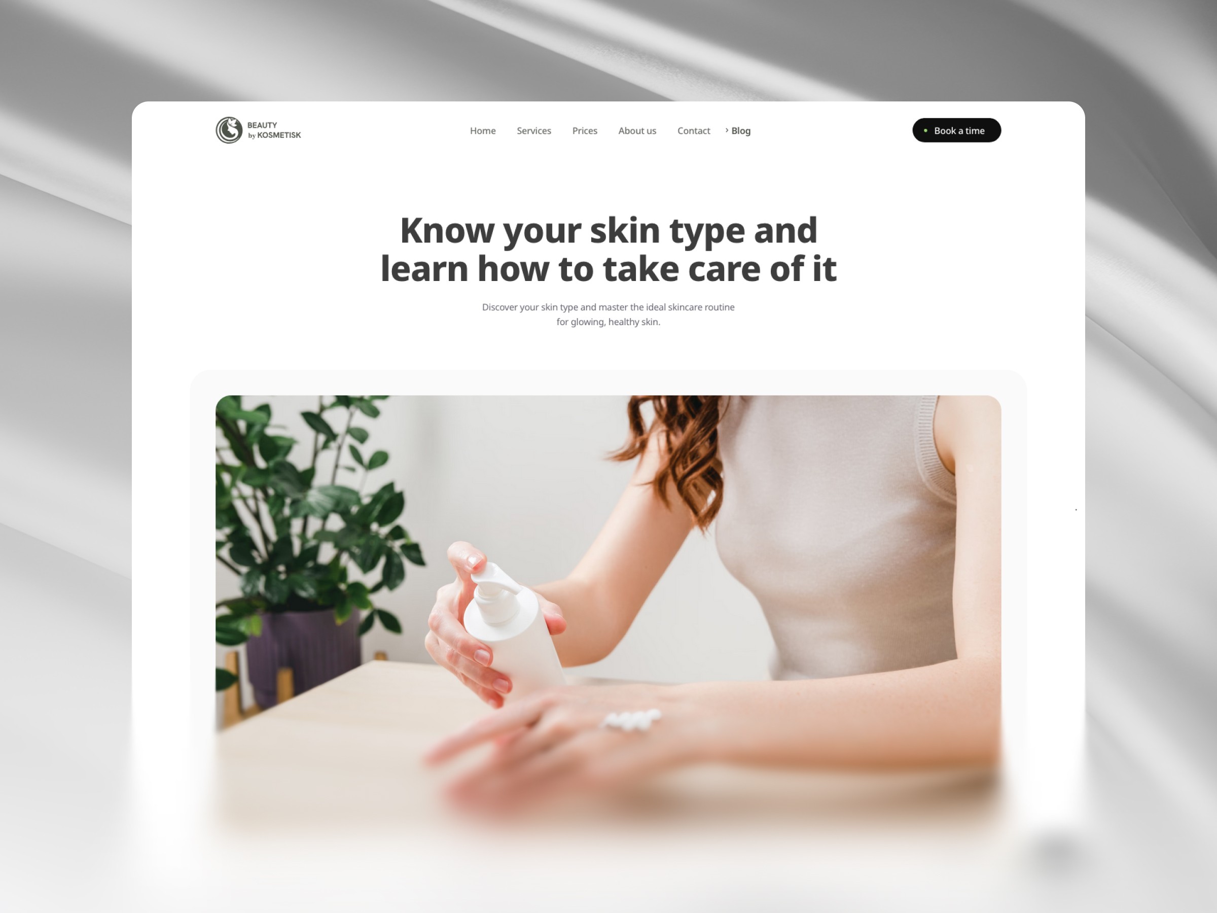 Beauty Clinic Website Framer Template