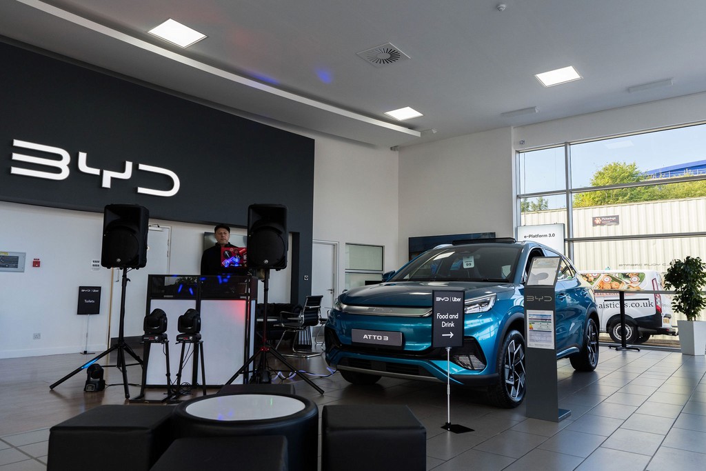 Partnership branding at venue backdrop