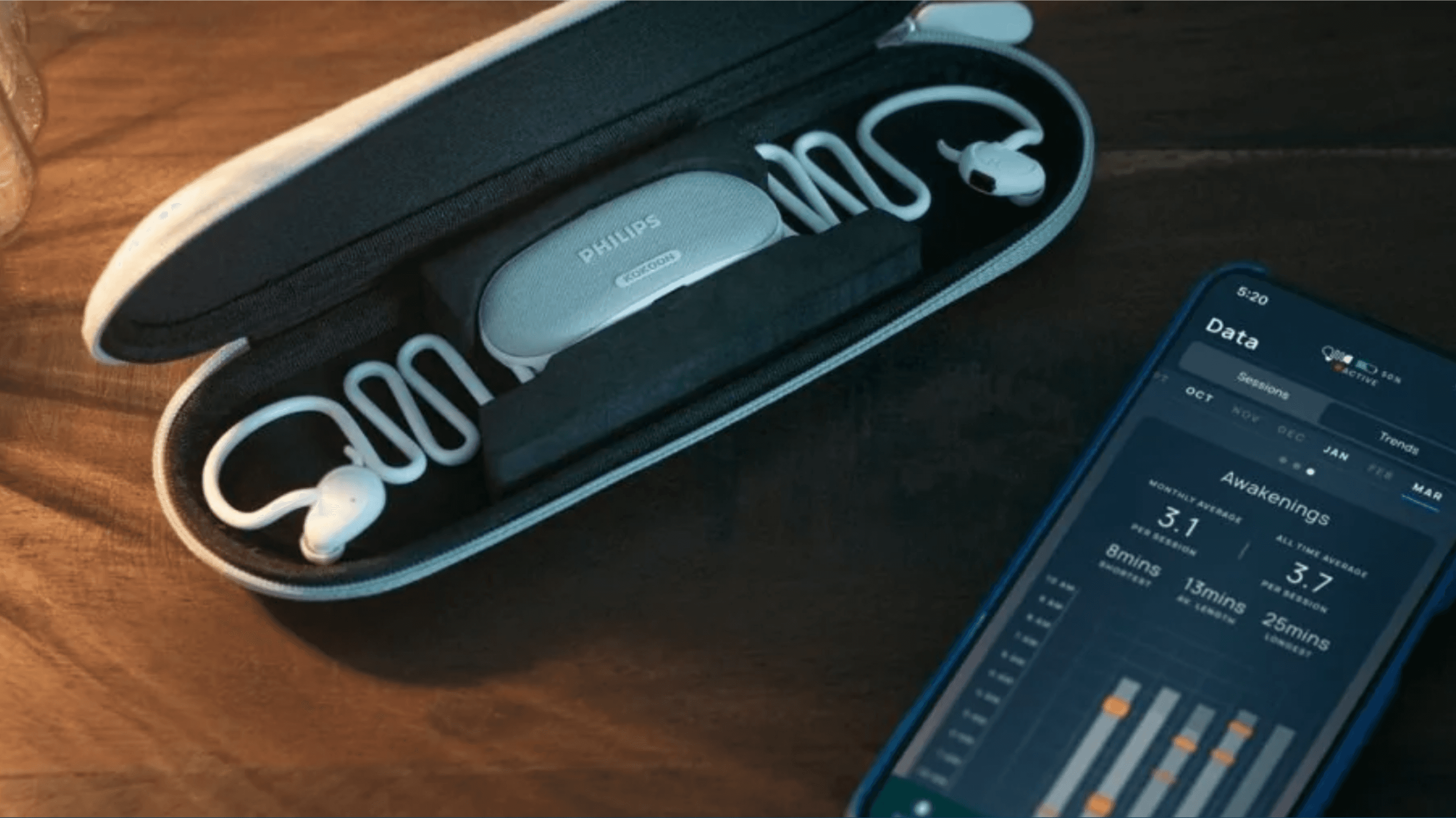 Philips Sleep Headphones & Kokoon app