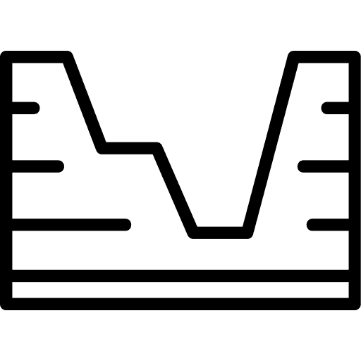 concrete trench backfill icon