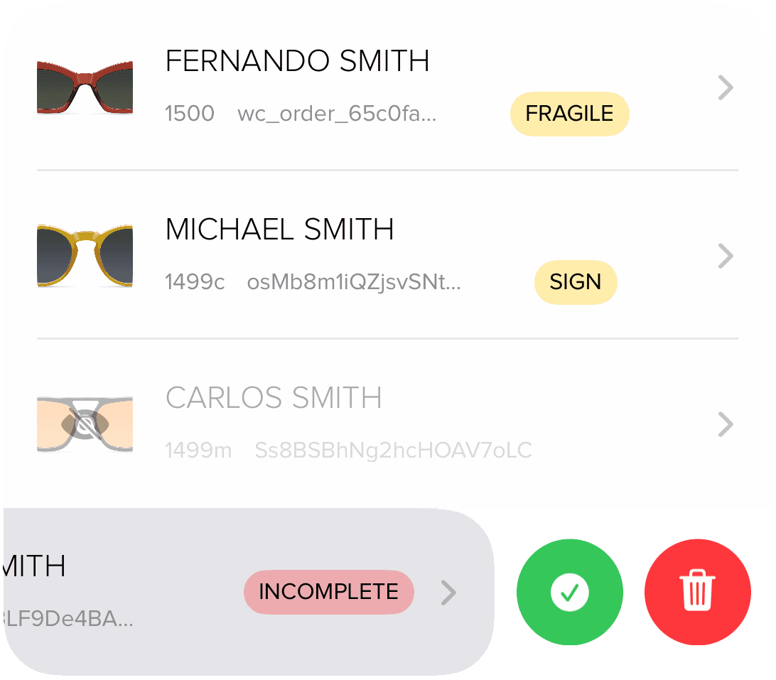 Warehut app screenshot