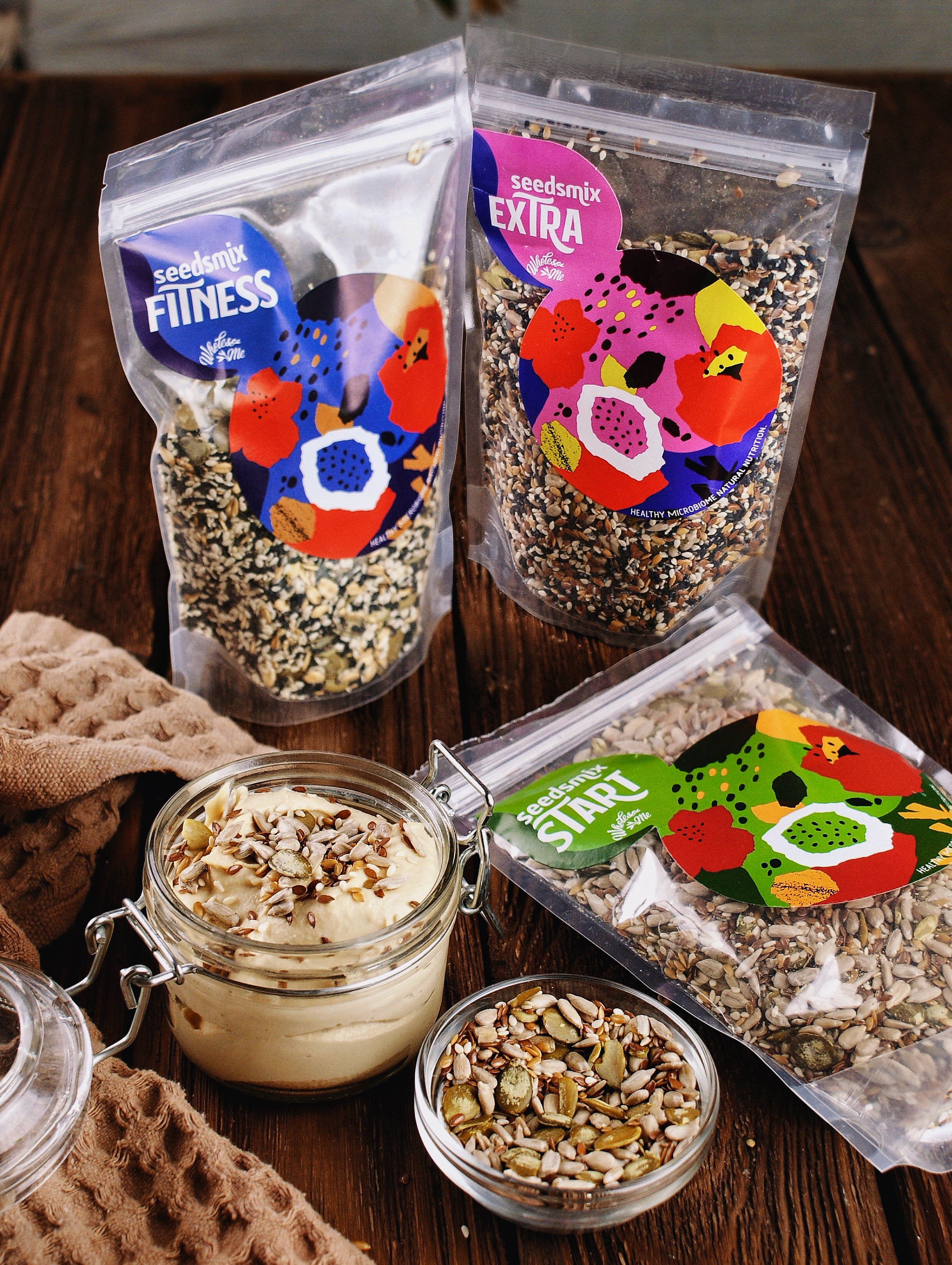 Picture of Wholeso Me packaging of SeedsMix product designed by Vladyslav (Vlady) Vyshnevetskiy
