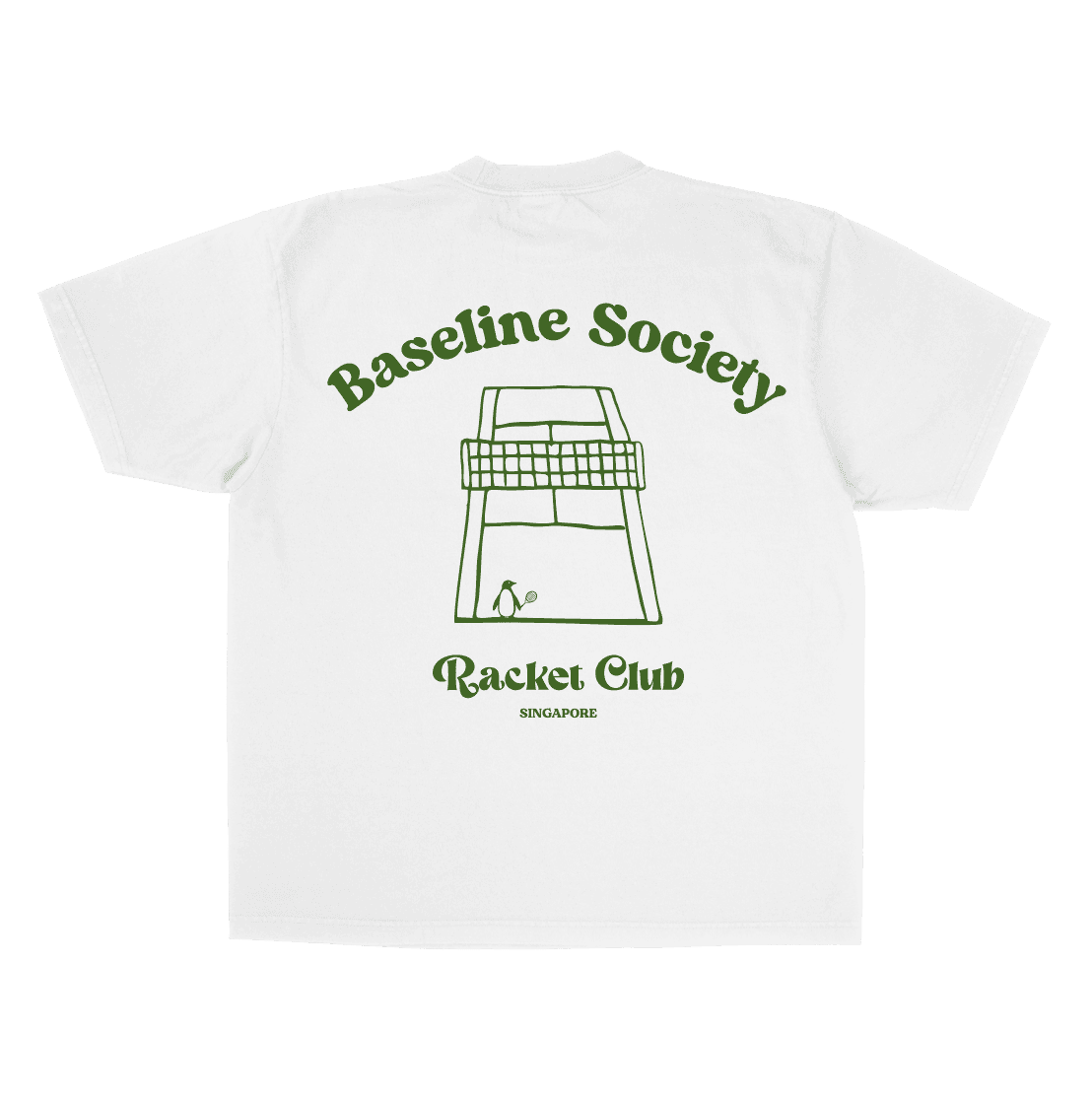 Court lines tee