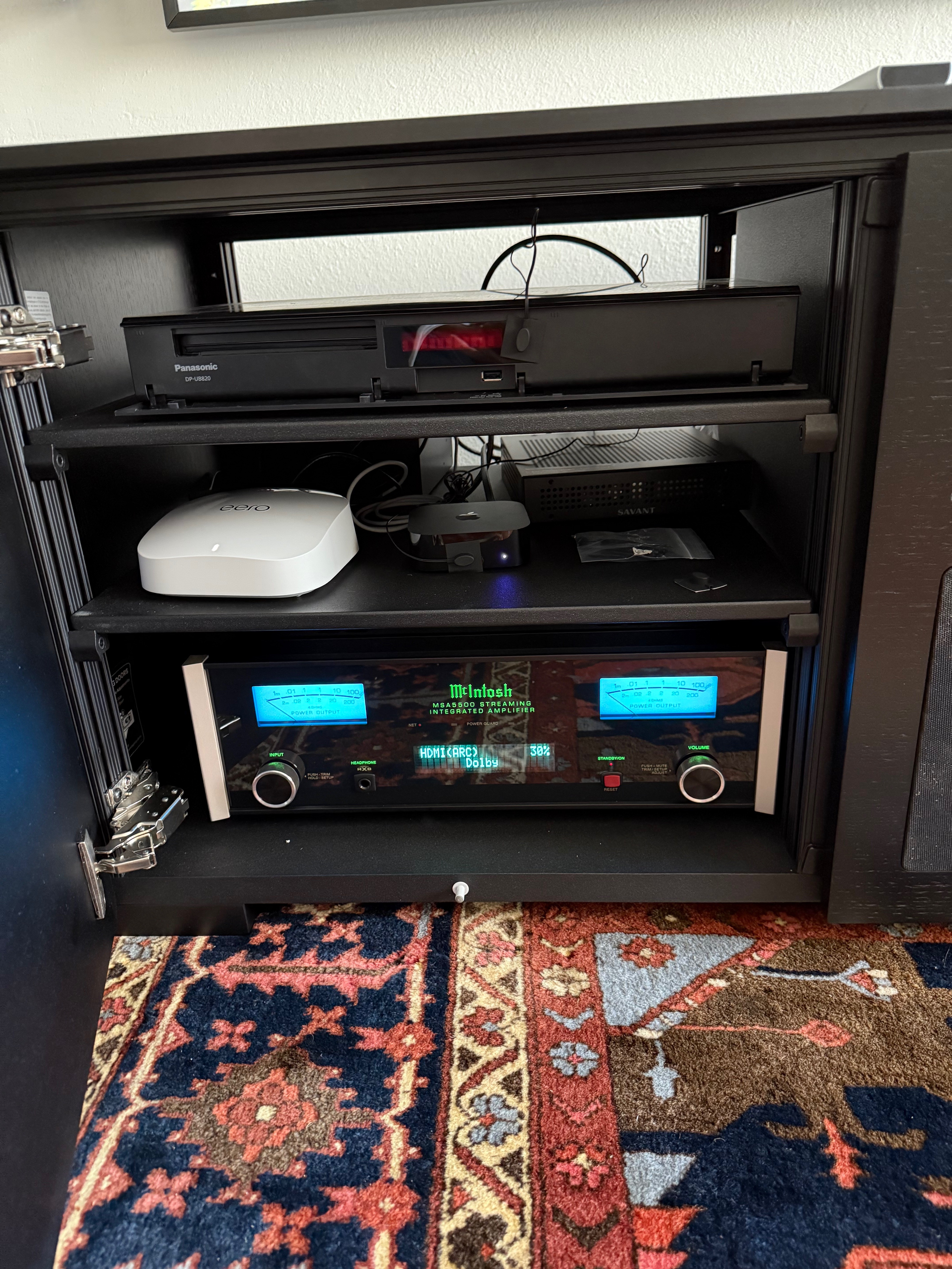 Integrated home controls installation