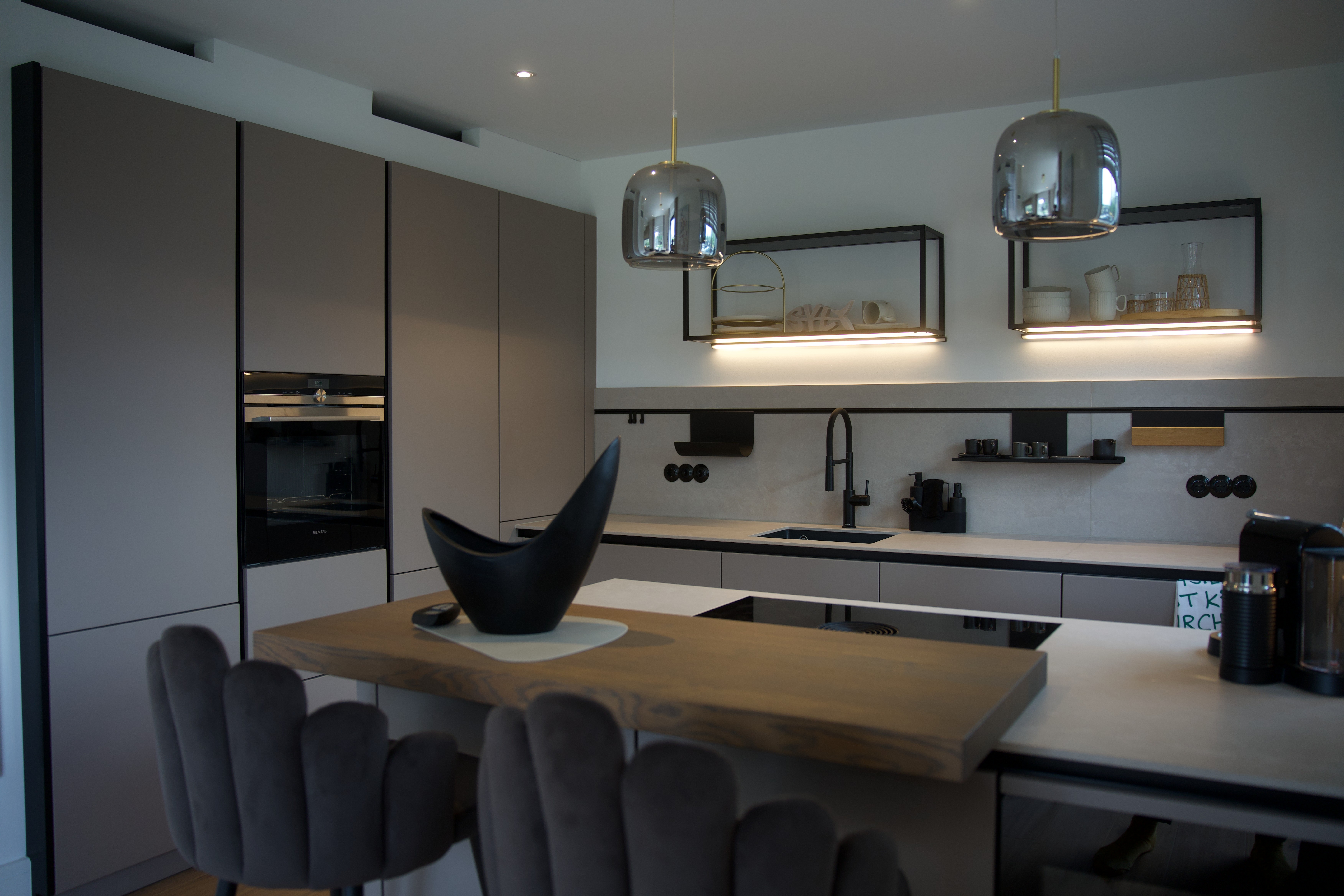 The Dune House kitchen interior study
