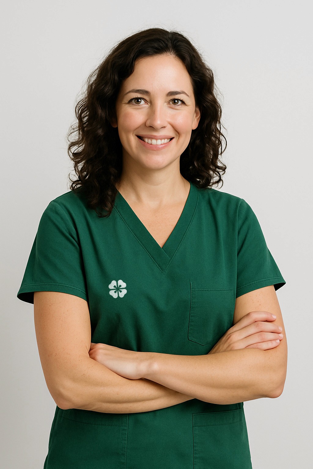 portrait of a female dentist