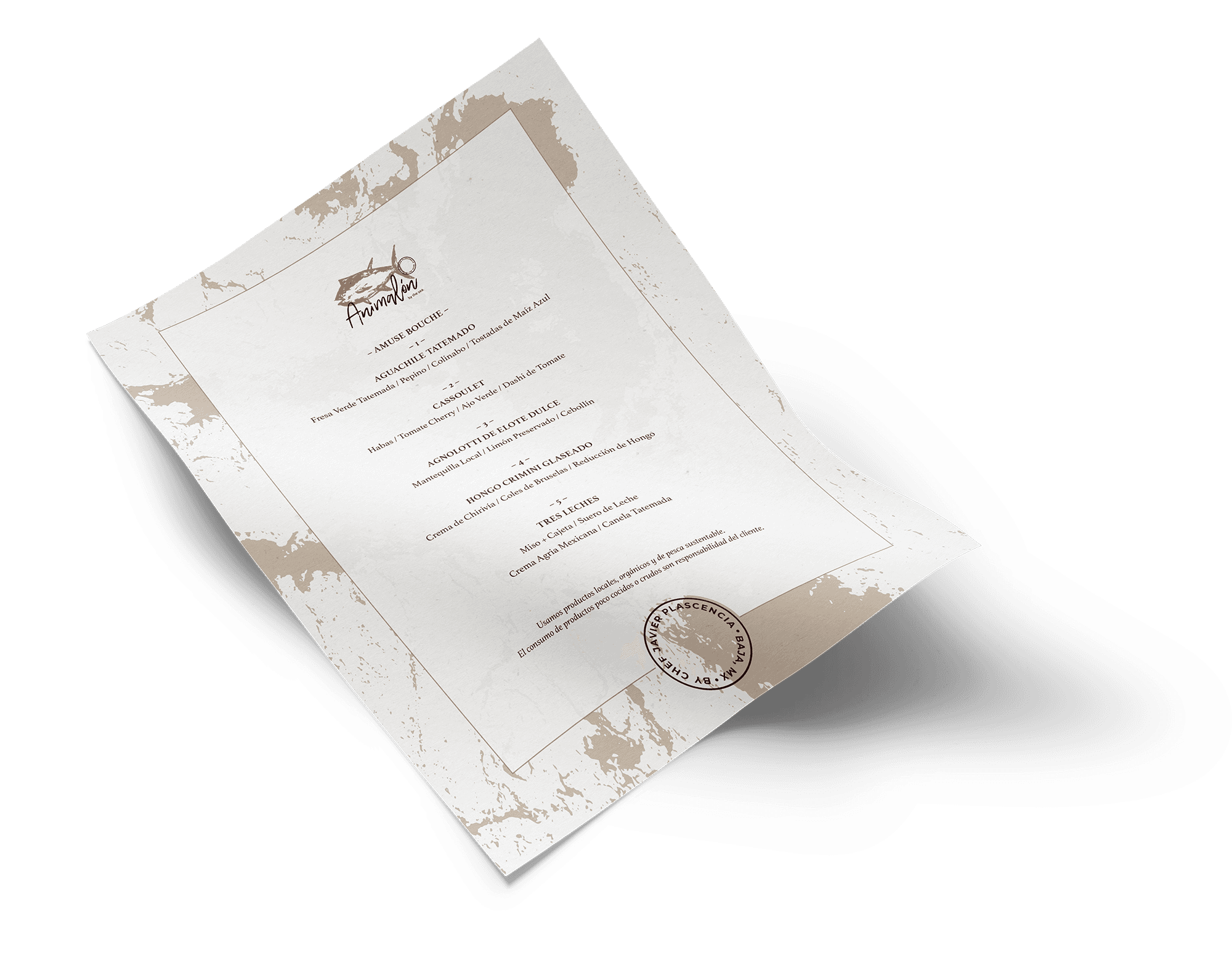 A screenshot for the footer of the website