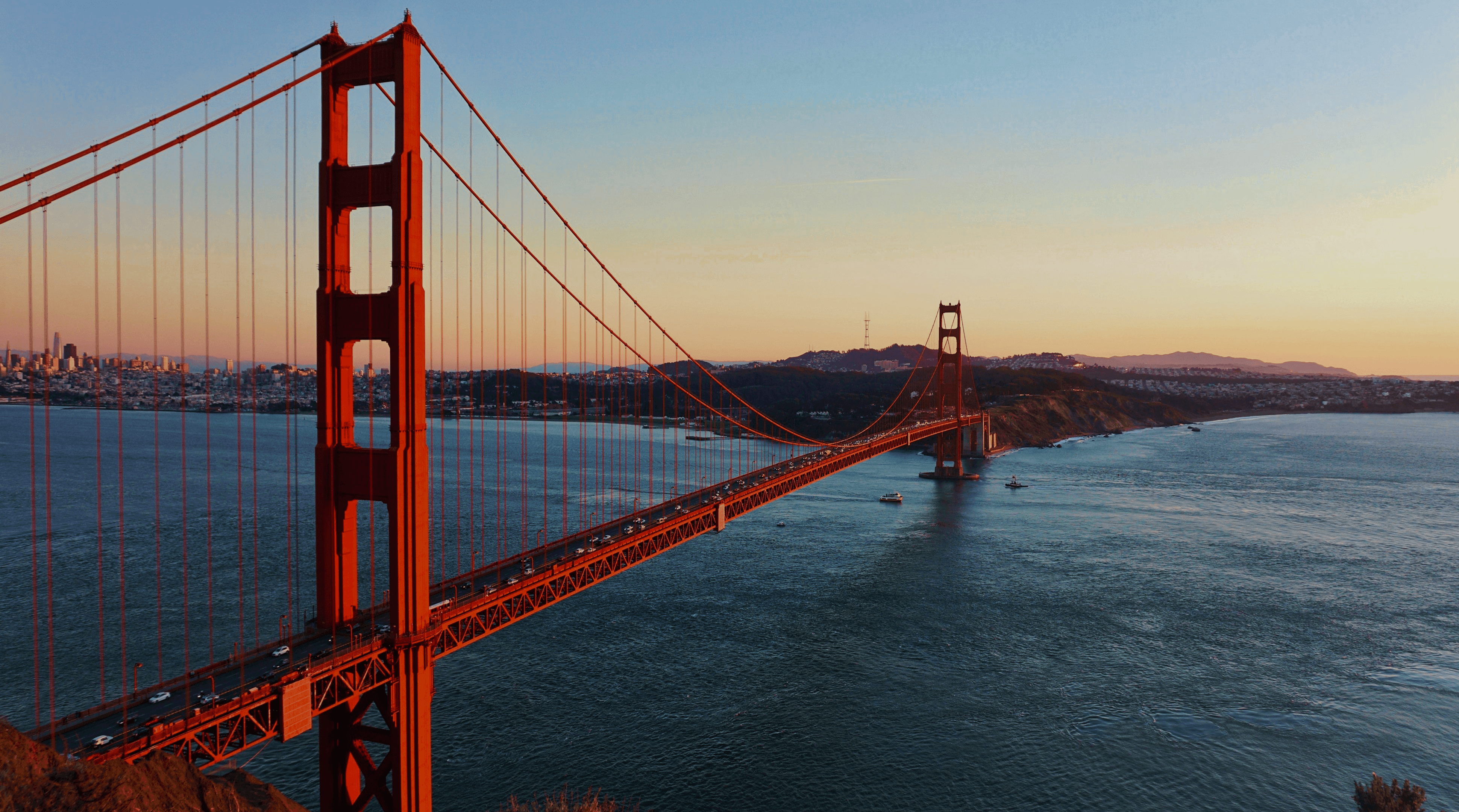a body of water with a bunch of boats in it