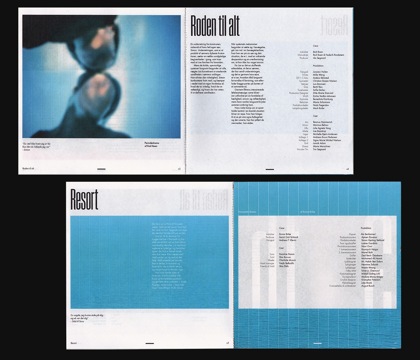 SUPER8 visual system — stills-based grid composition