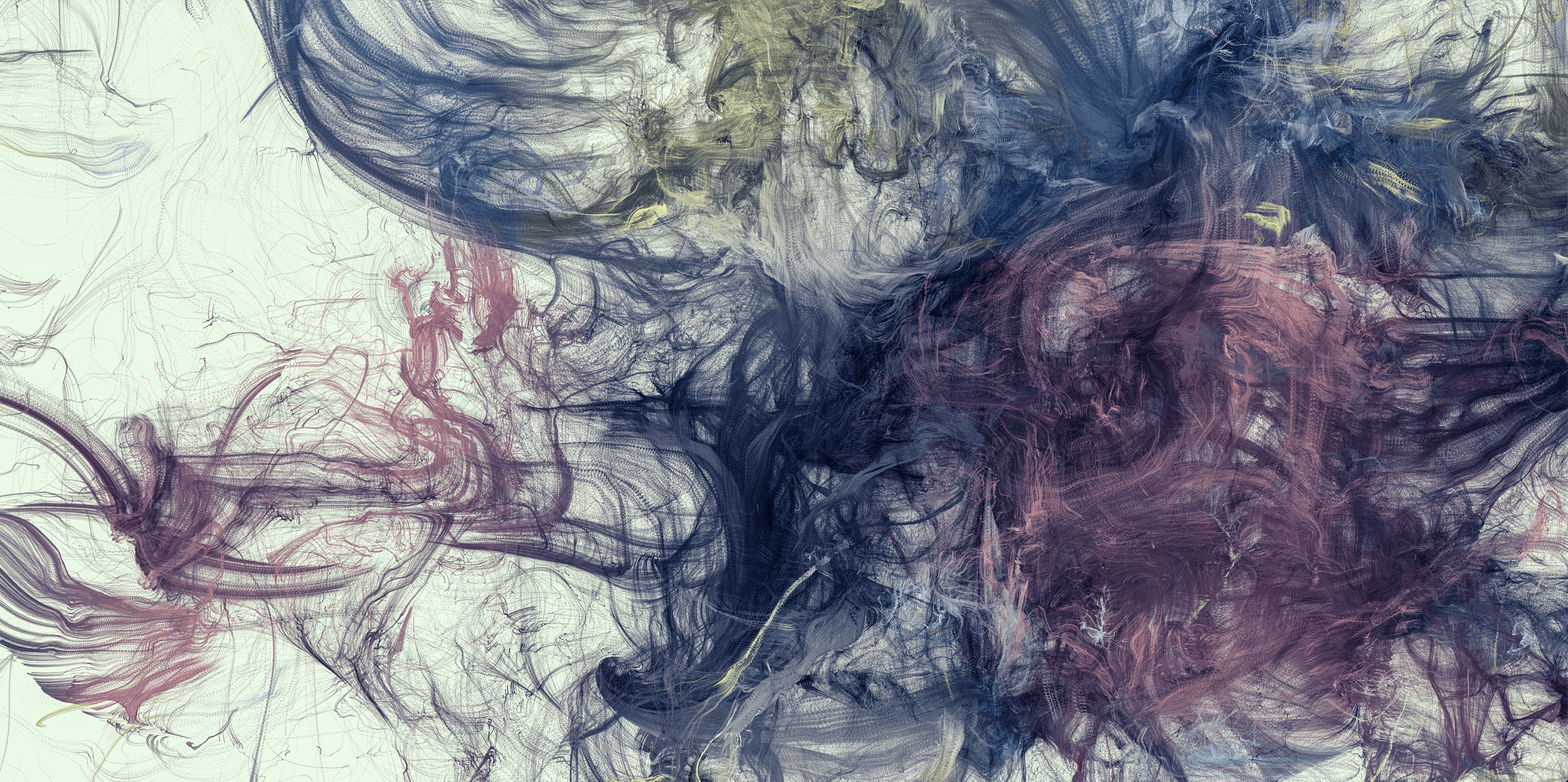 3D geometric workspace mockup with cubes and cylinders