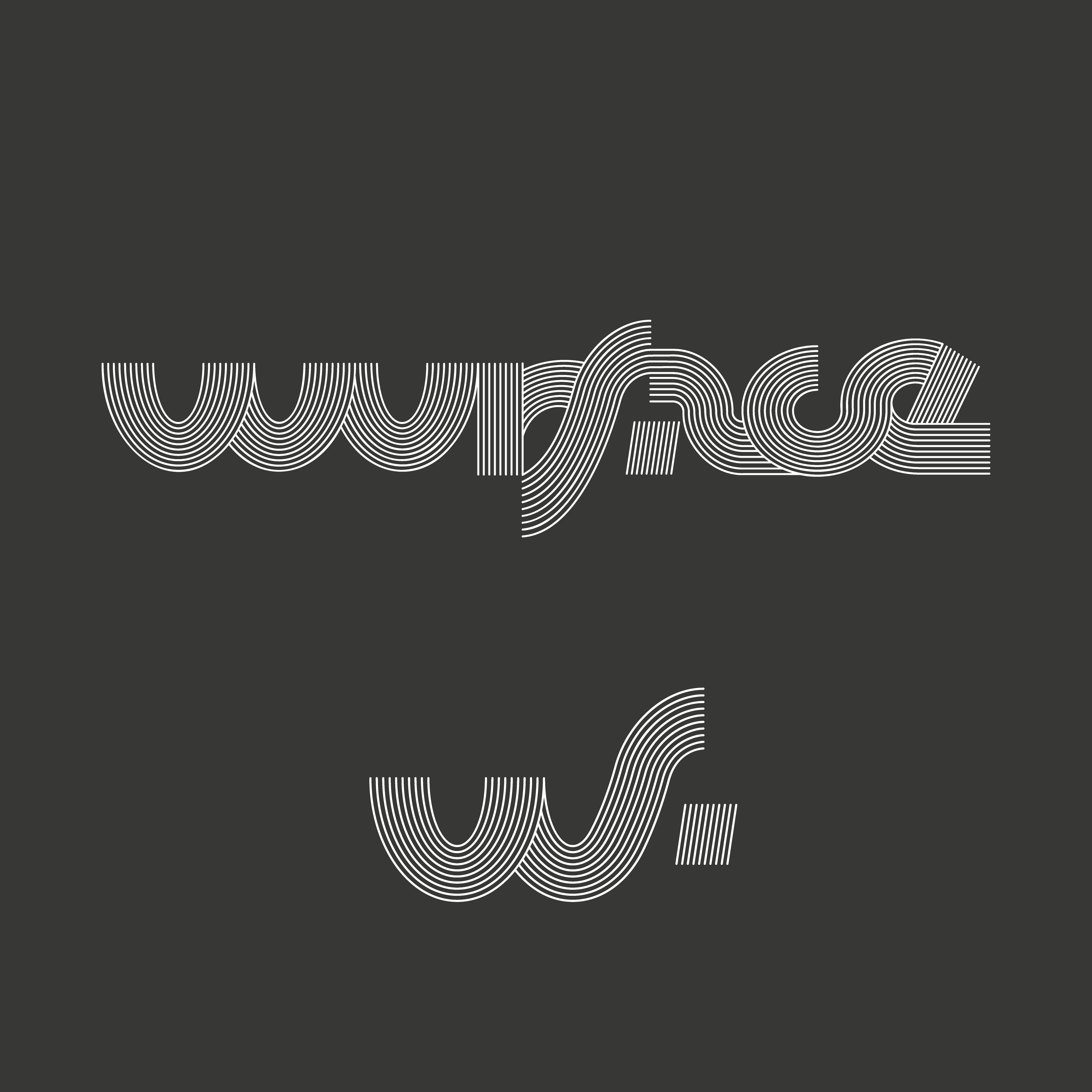 Wurface logo Alternate Wurface logo variations exploring typographic and linear forms.