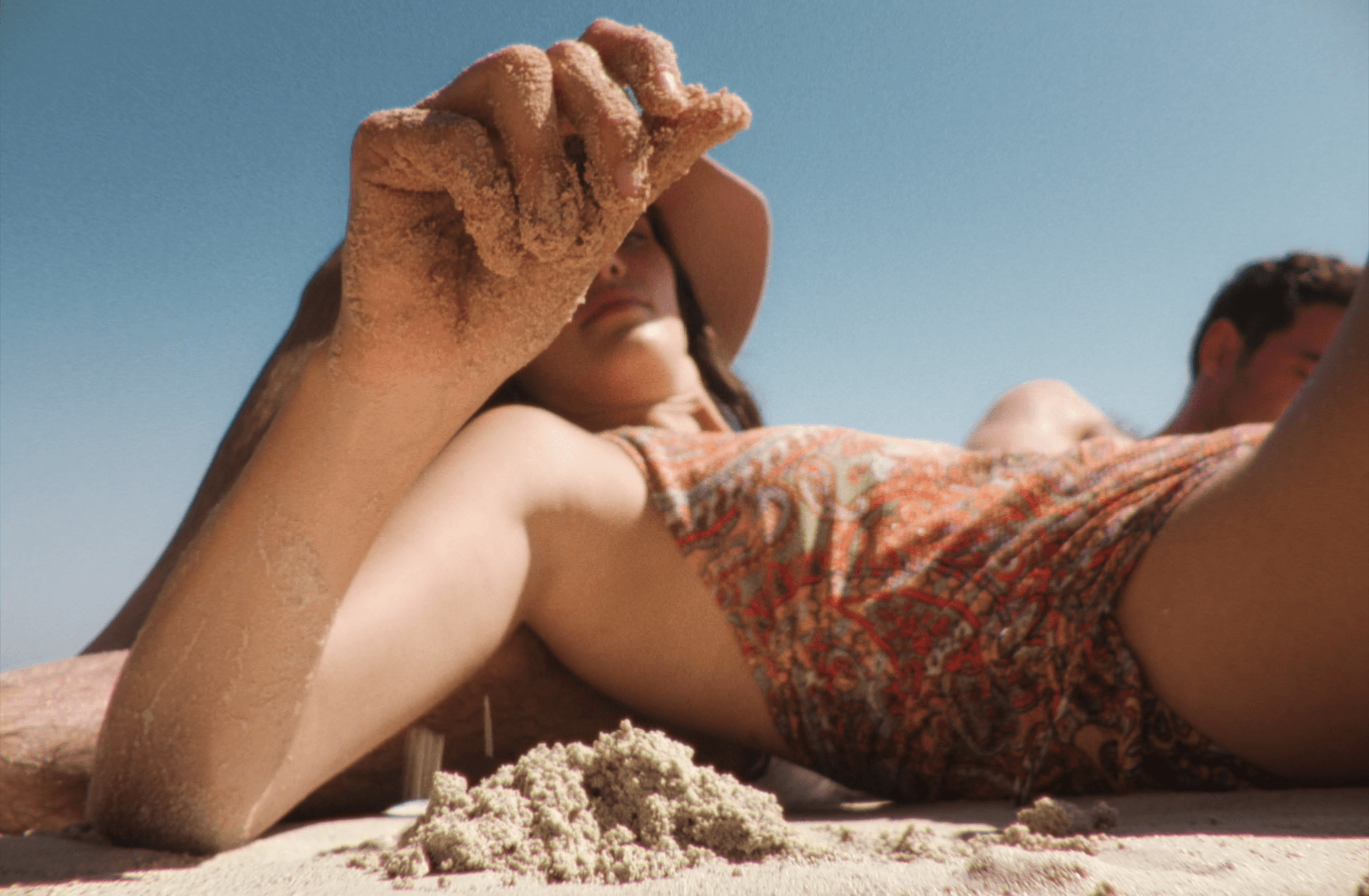 Modern skyscraper facade with geometric patterns