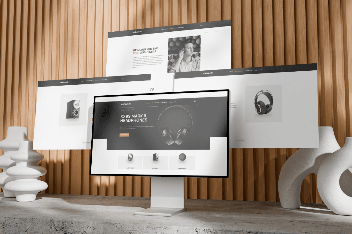 Website development and design