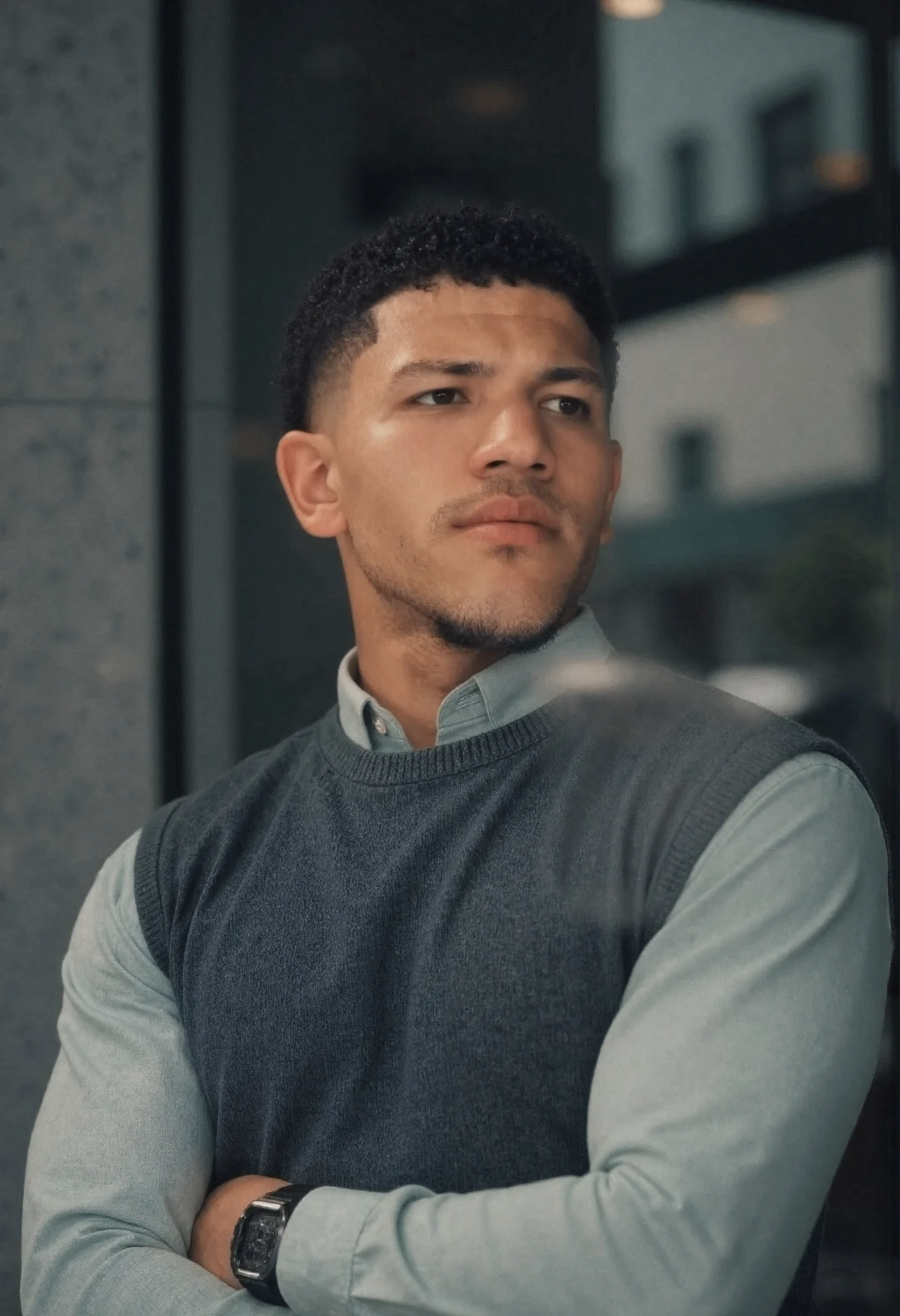 gold and black bottle on white wooden table