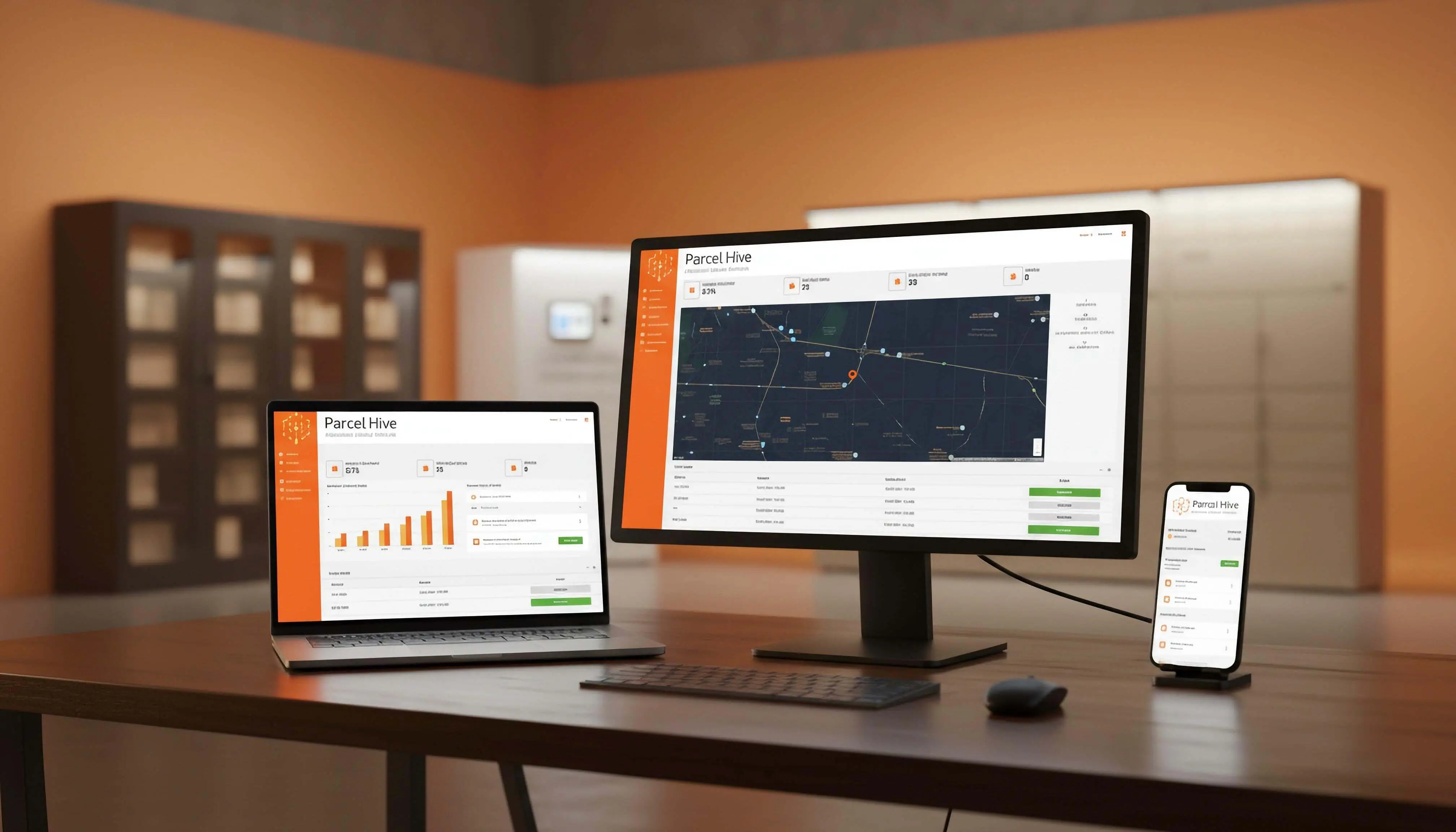 Smart locker solution with bespoke, fully customizable configurations