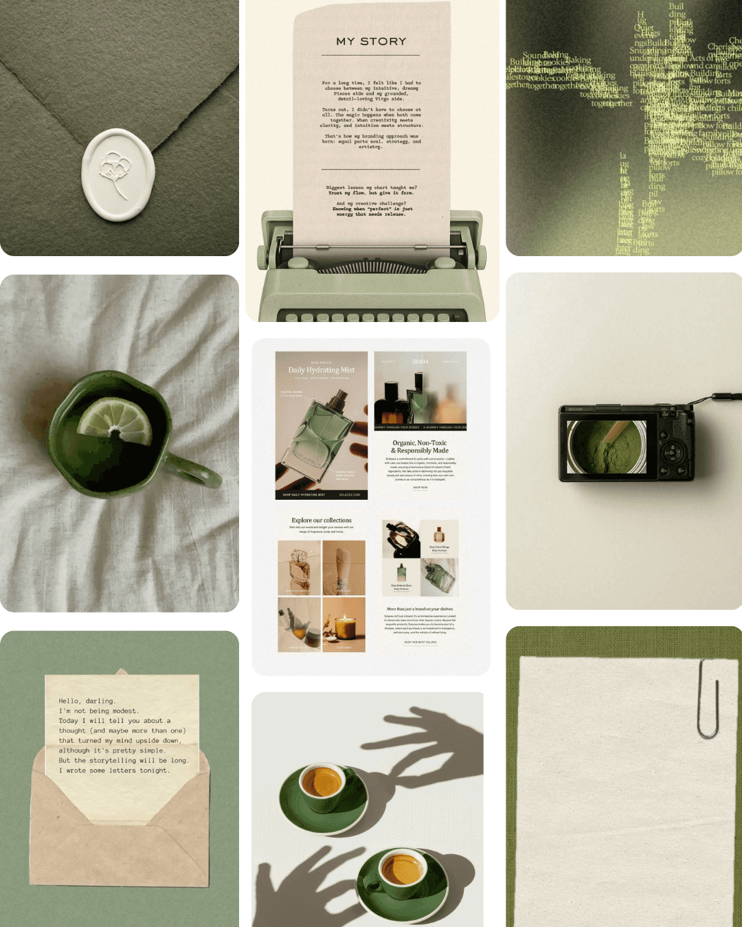 A diverse team collaborates around a table, analyzing documents and charts in a professional setting with a light green background.