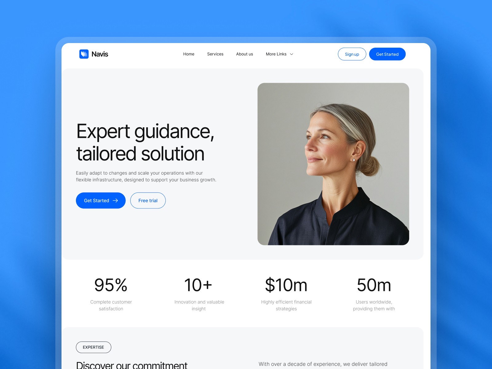 Navis template preview