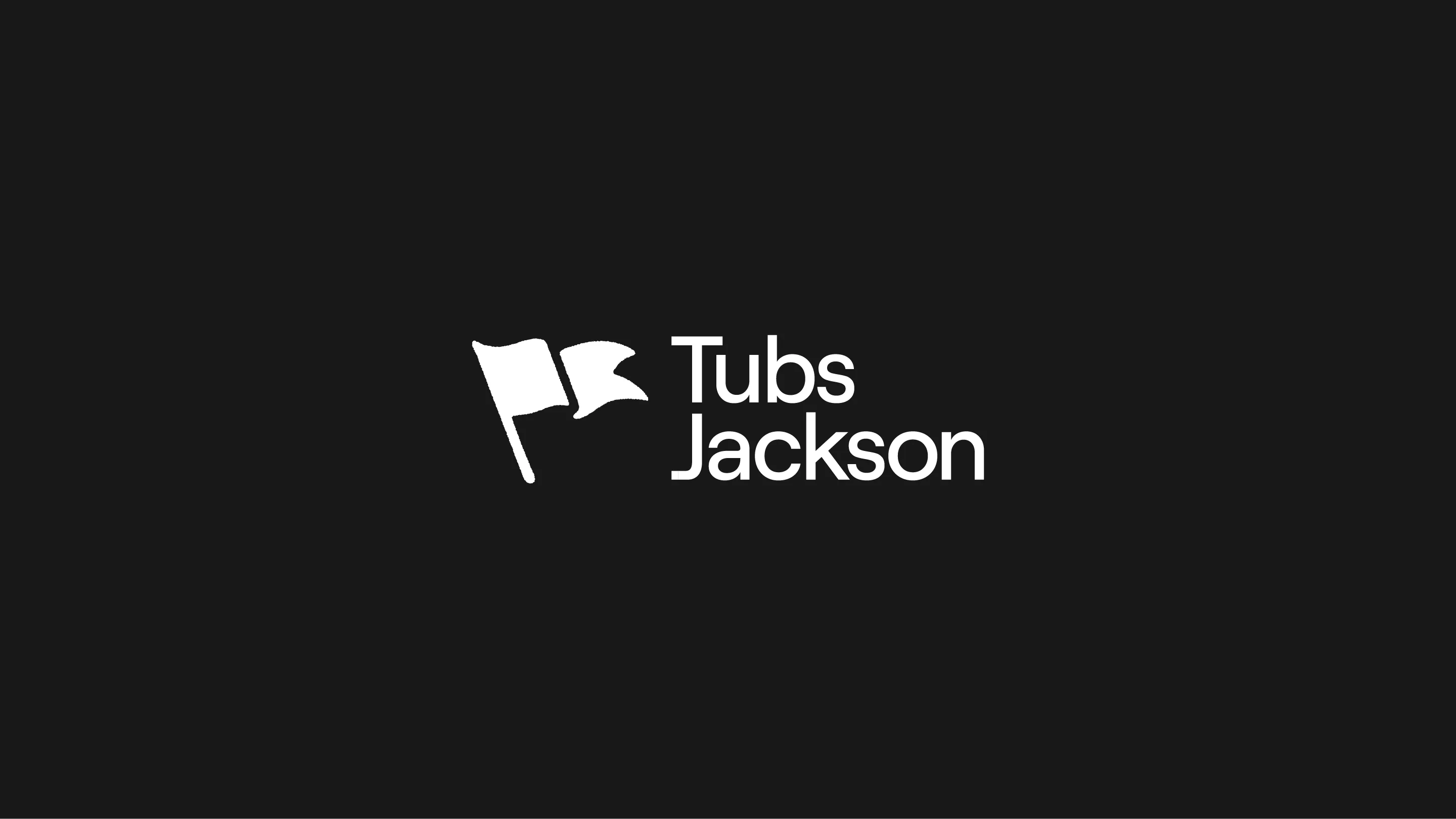 Tubs Jackson brand identity