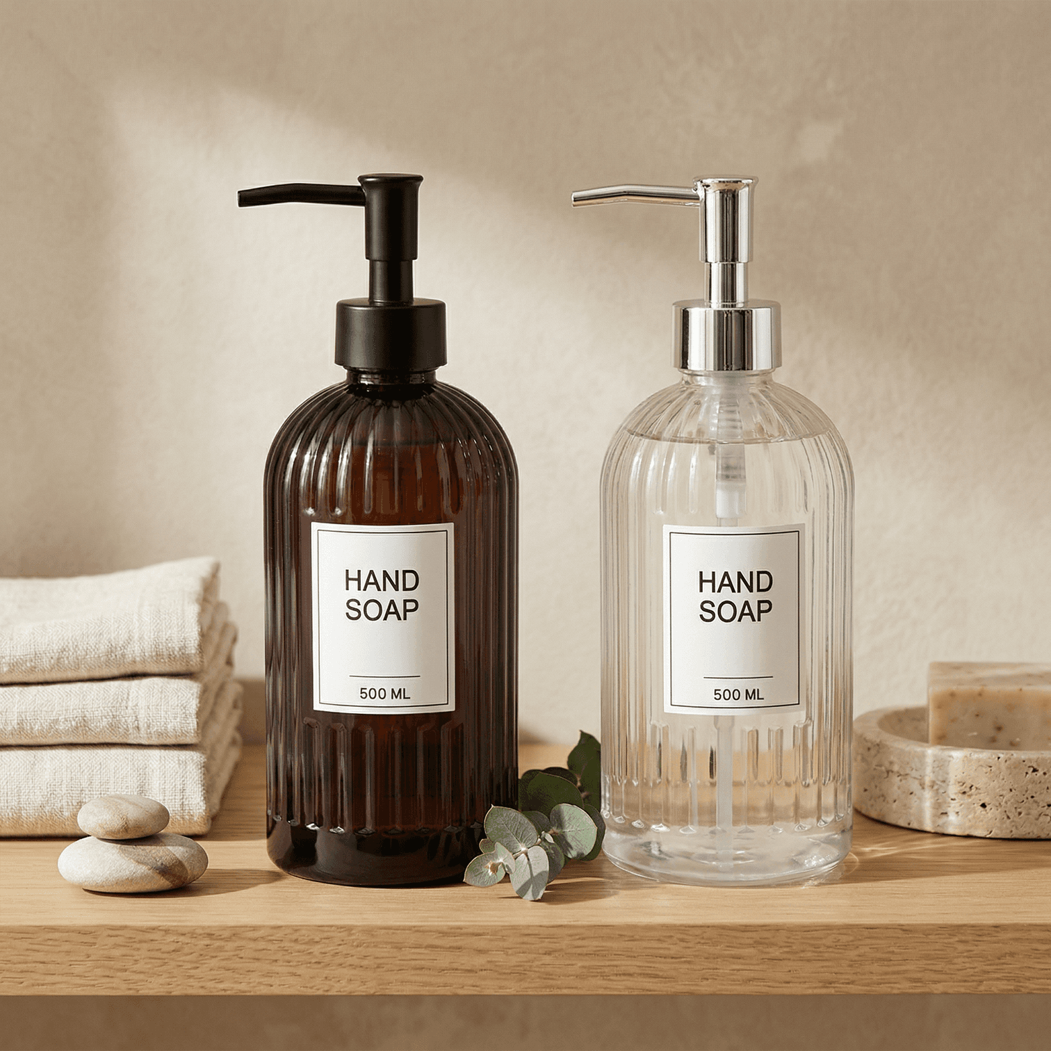 Custom packaging hand wash for retail chains