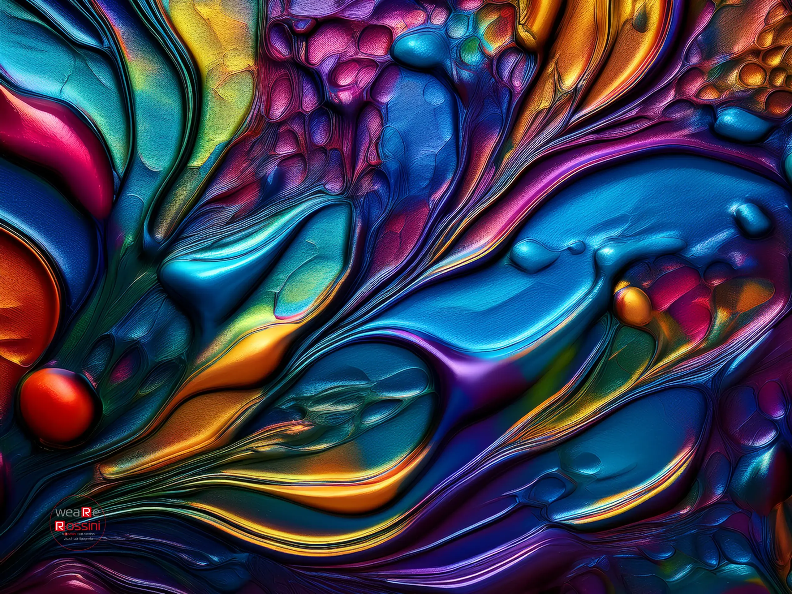 Primo piano della trama in rilievo su stampa Elevate