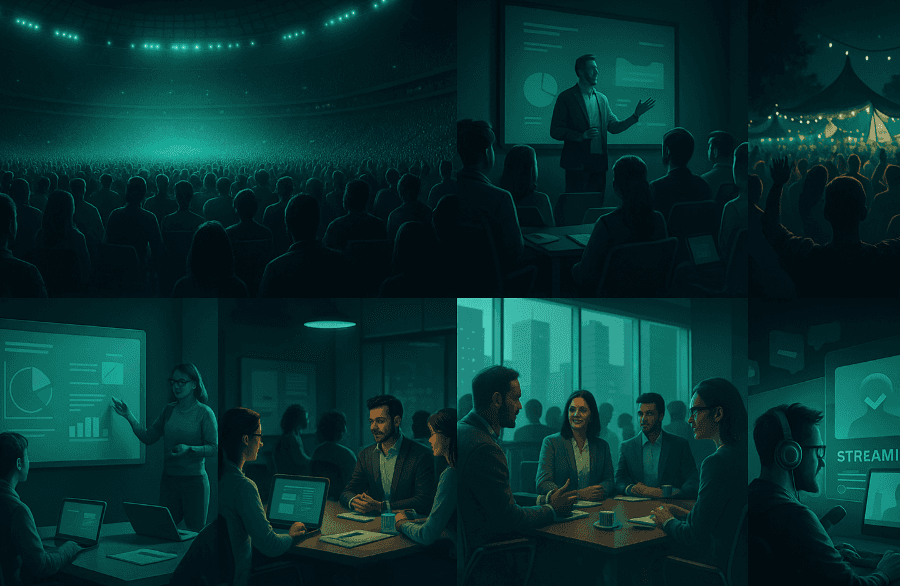 tipos de eventos en Argentina