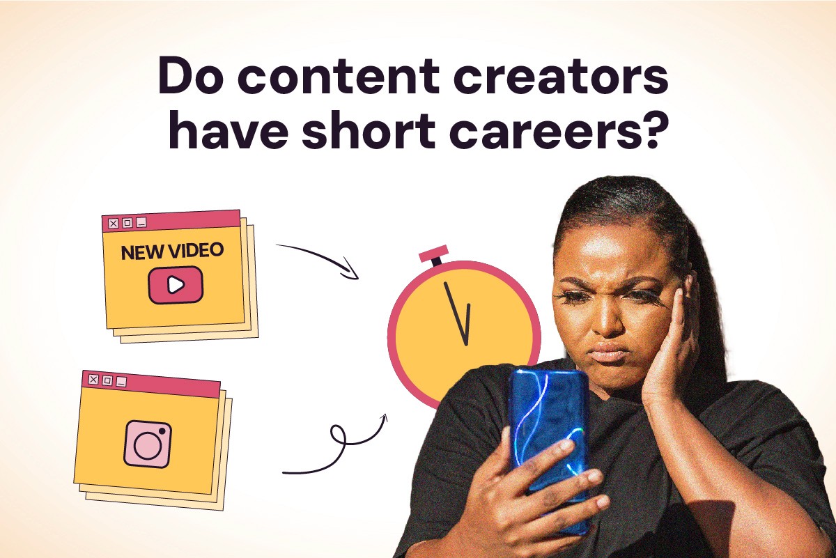 Do Content Creators Have Short Careers? 