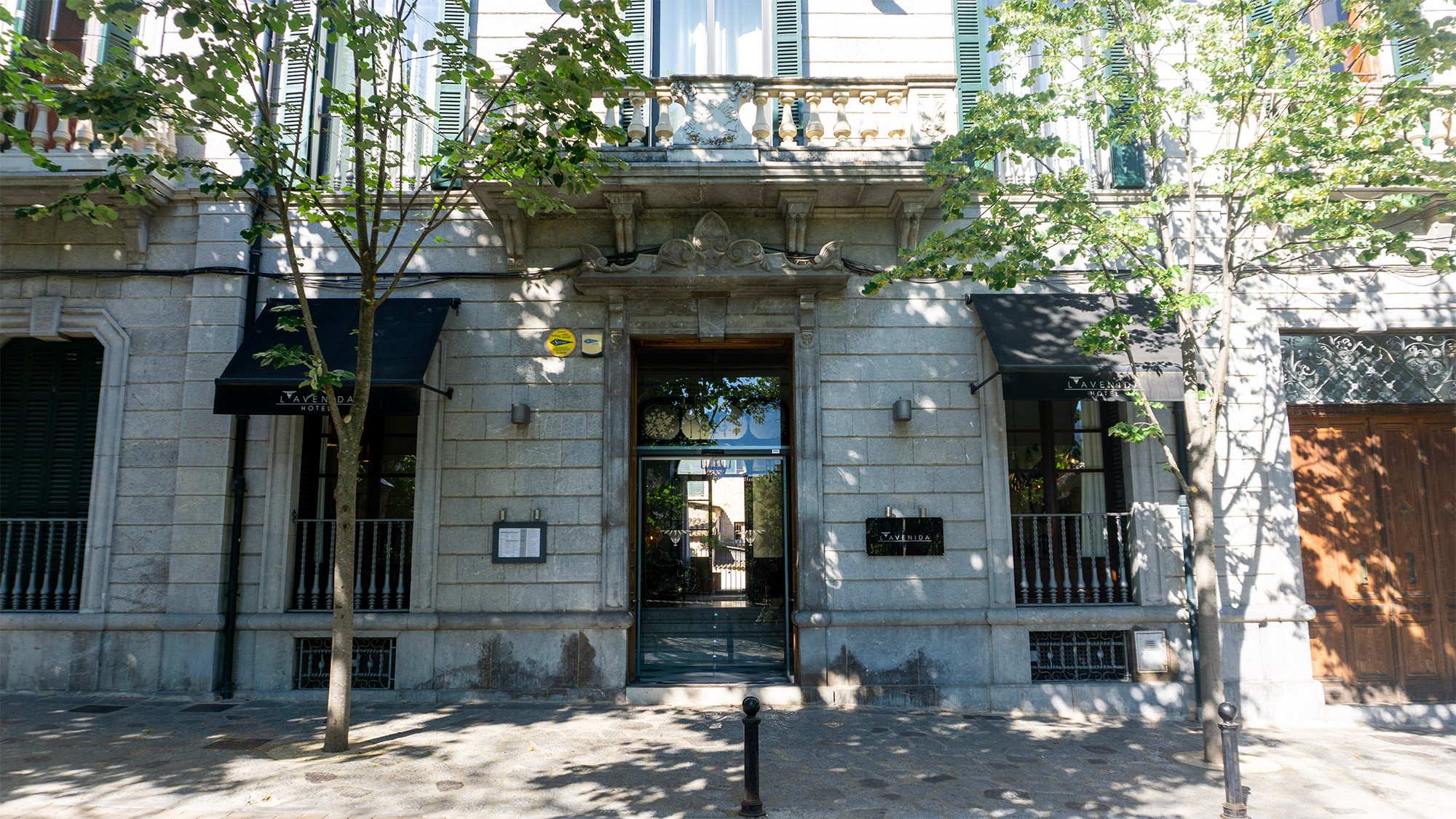 Exterior view of the hotel