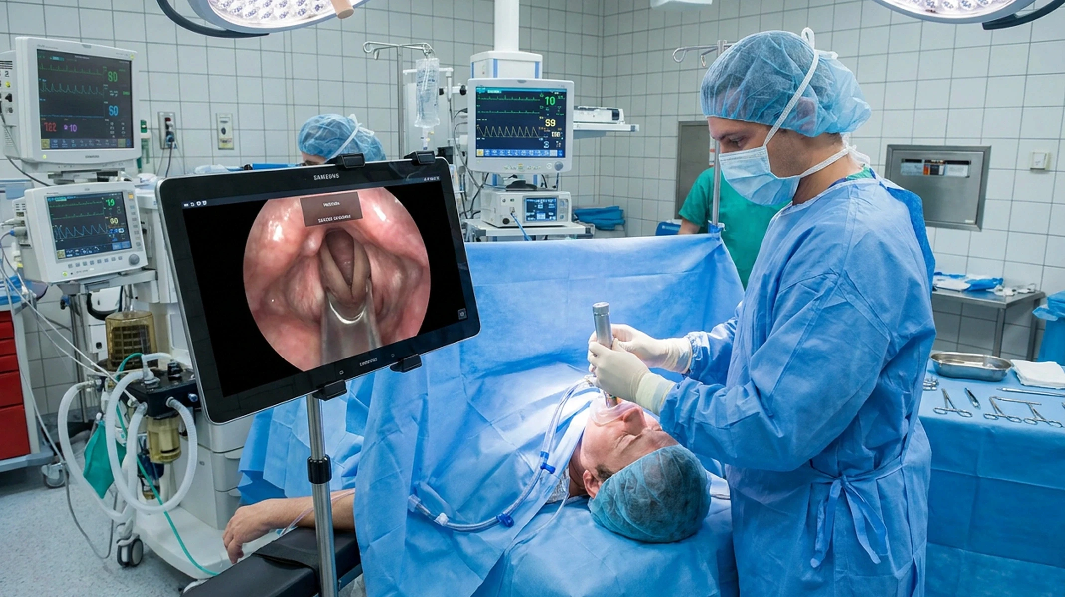 Remote emergency support and surgical telementoring using AR headsets to connect specialists with local clinical teams.