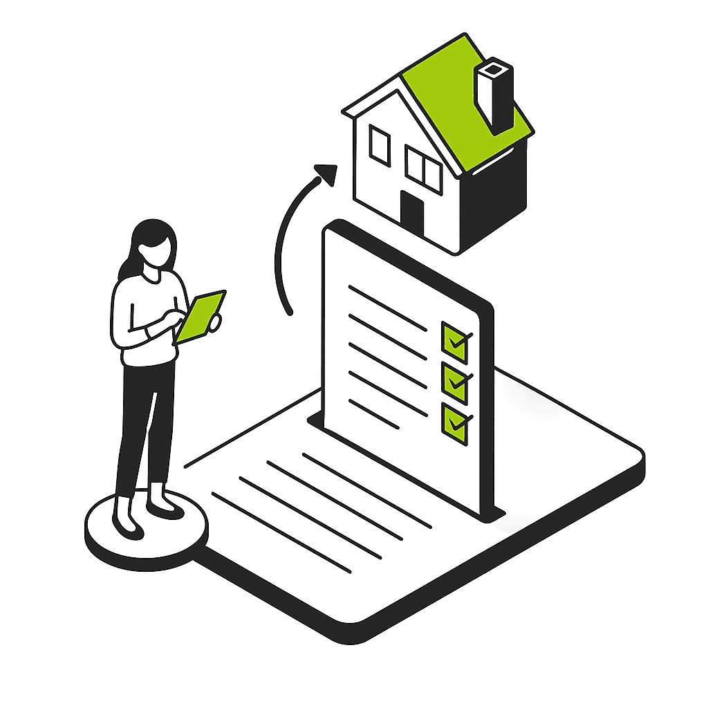 Schéma Isométrique Vente Immobilière