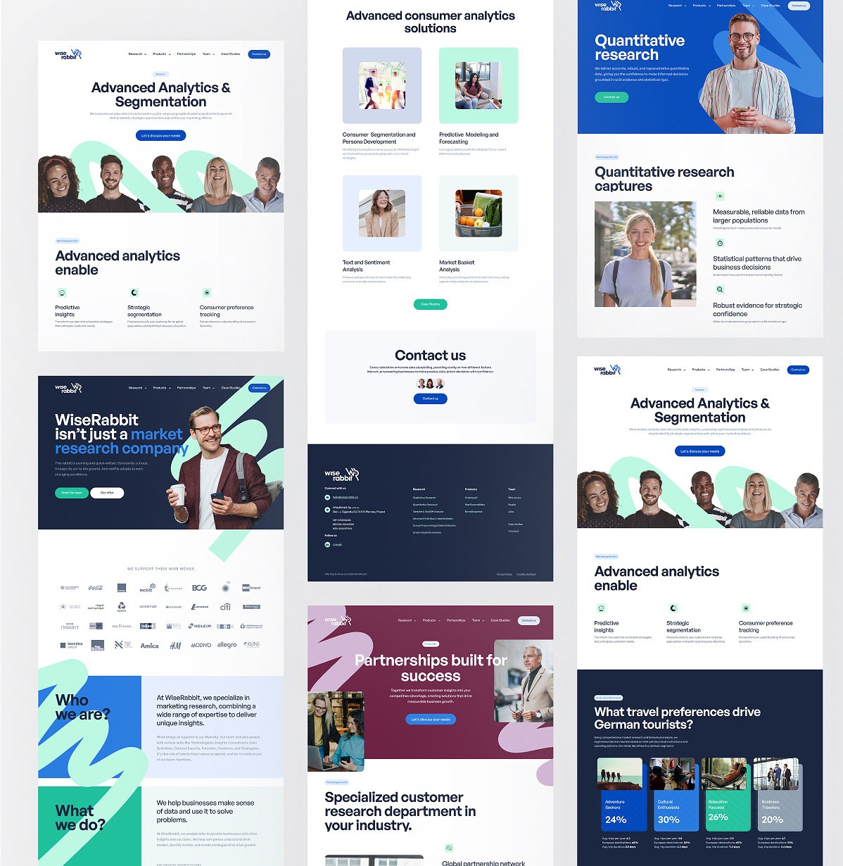 WiseRabbit / 2.0 website for marketing  experts