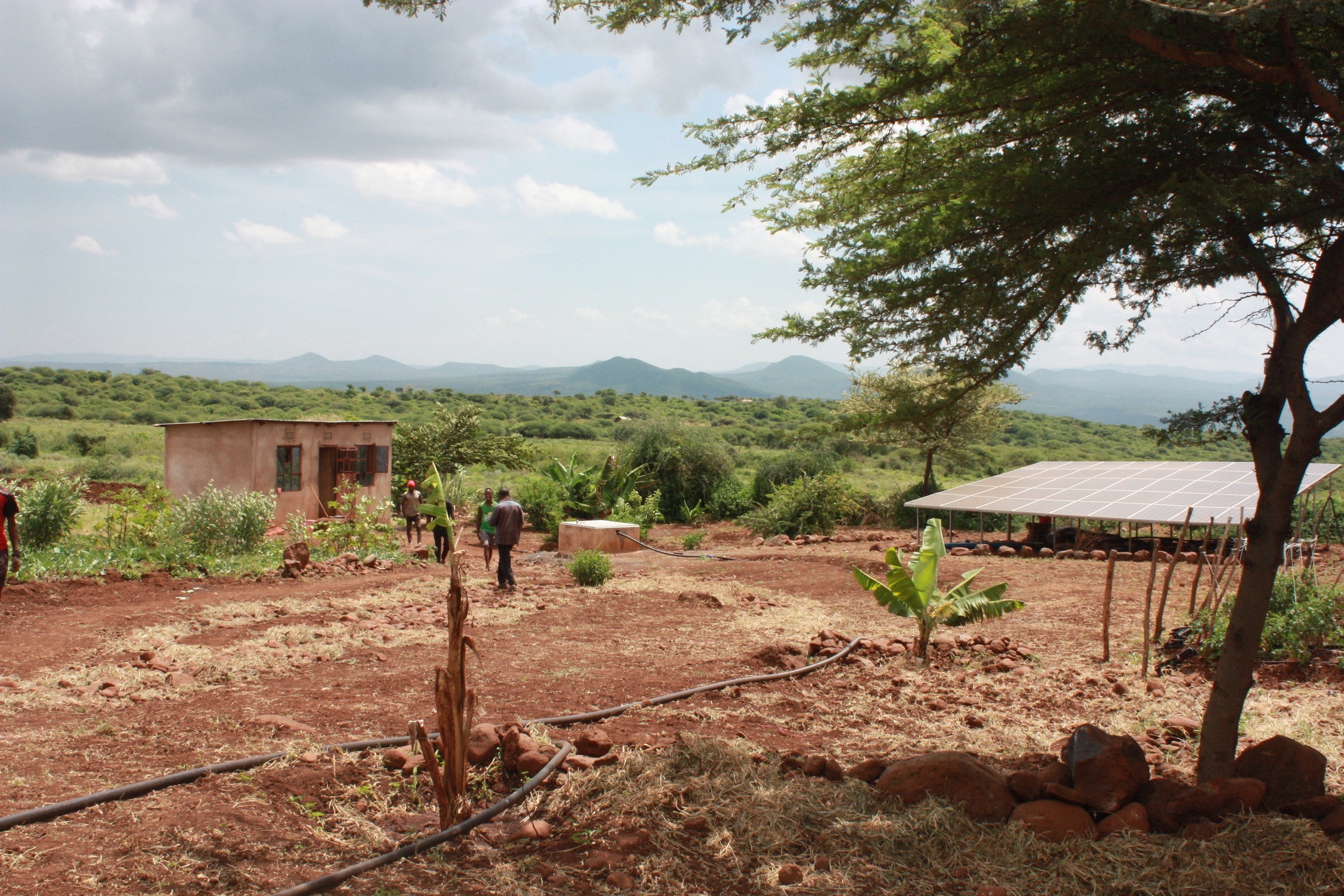 Het waterproject bij de Ngorongoro-krater