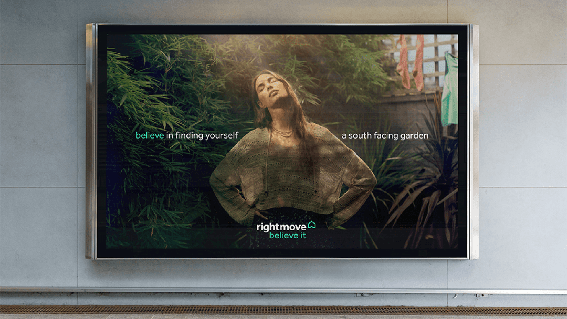 Rightmove Campaign Creative - South Facing Garden