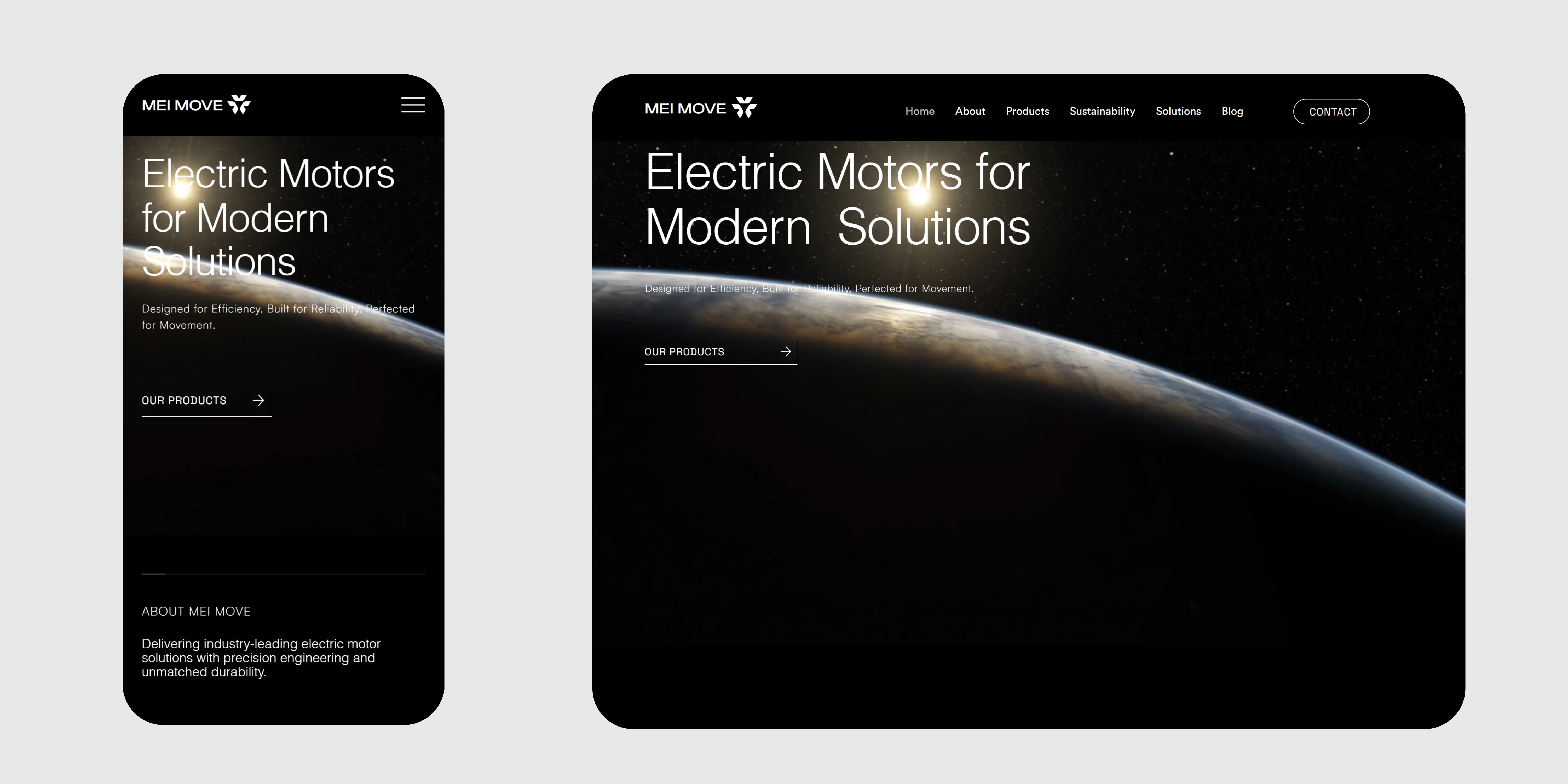 Mobile-responsive website design optimized for international users