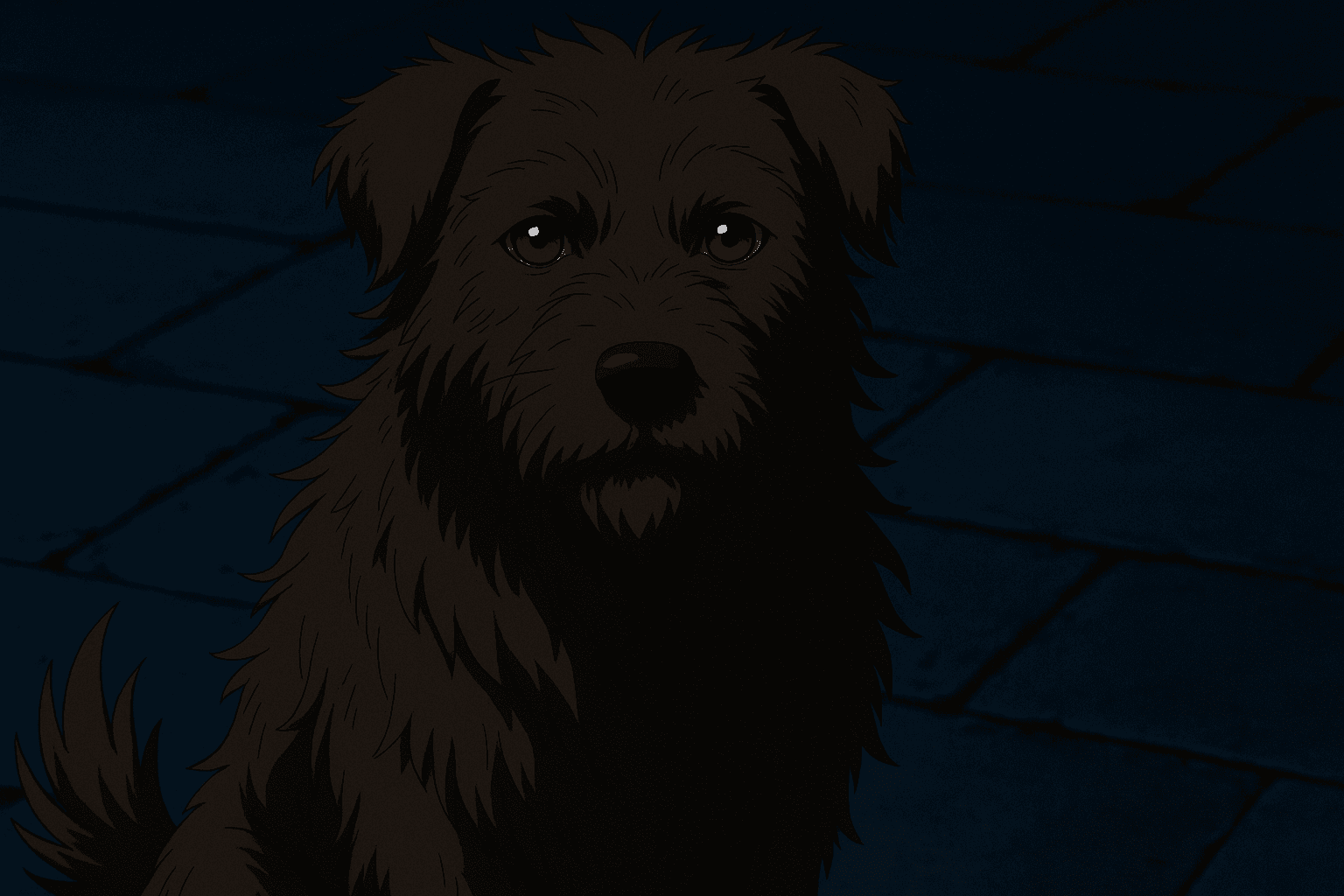 Illustration of Zoe the dog