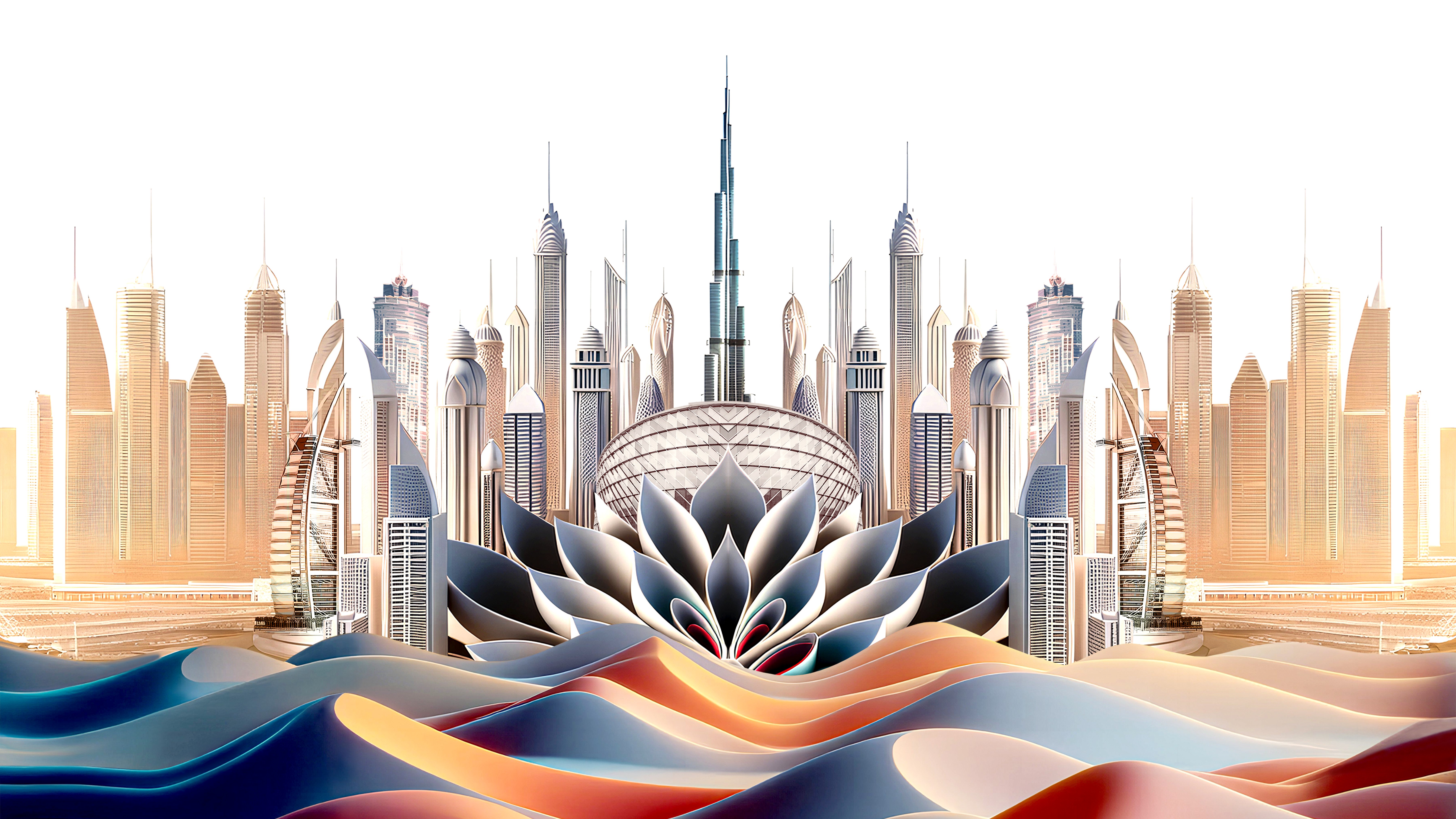 Event style guide set on an iPad on a wooden background